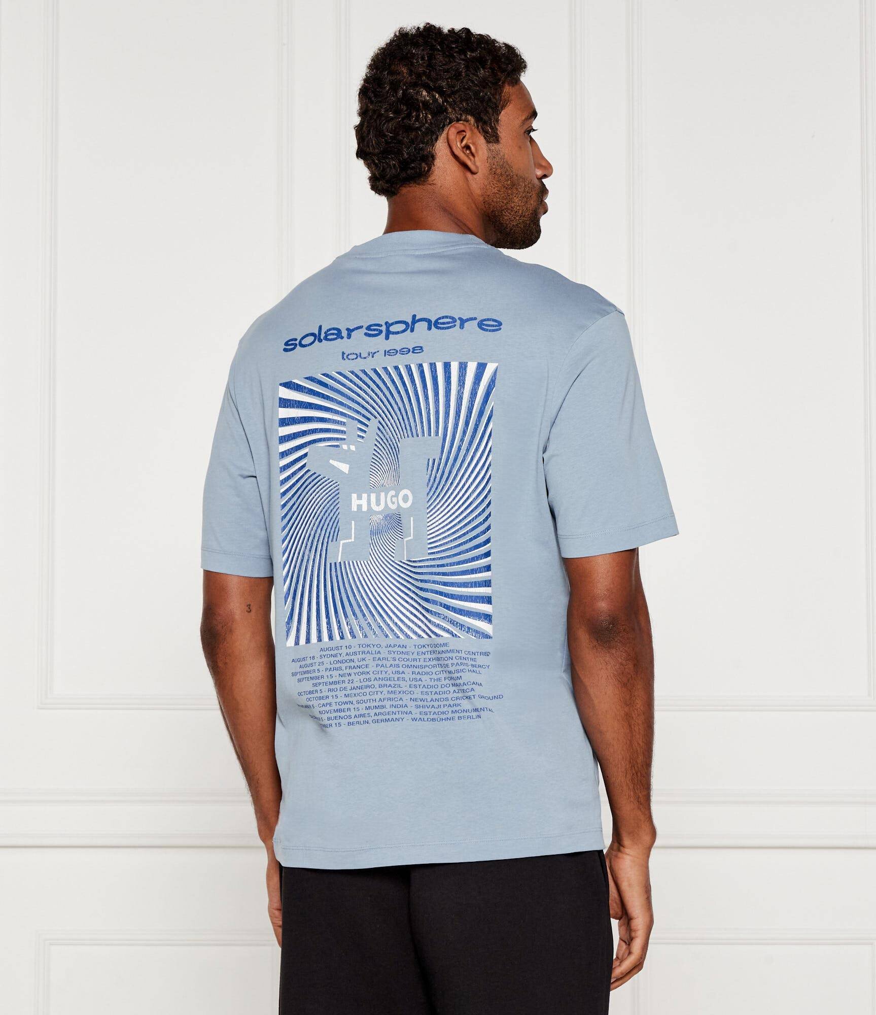 HUGO Blue Tricou Nedix | Regular Fit