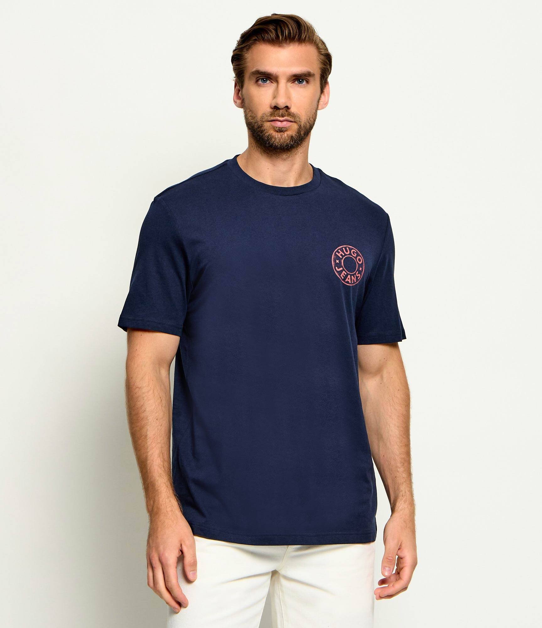 HUGO Blue Tricou Nemodo | regular fit