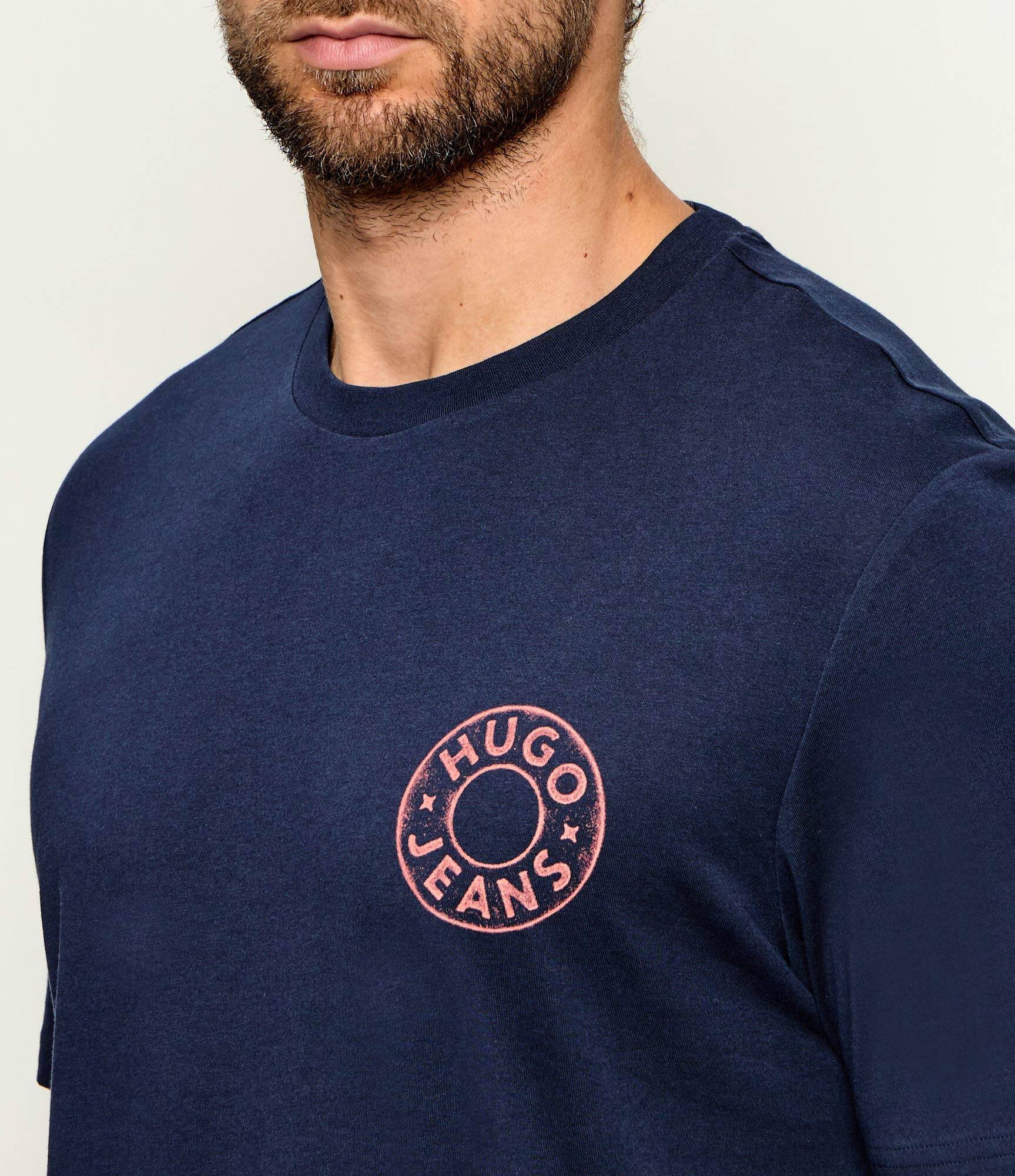 HUGO Blue Tricou Nemodo | regular fit