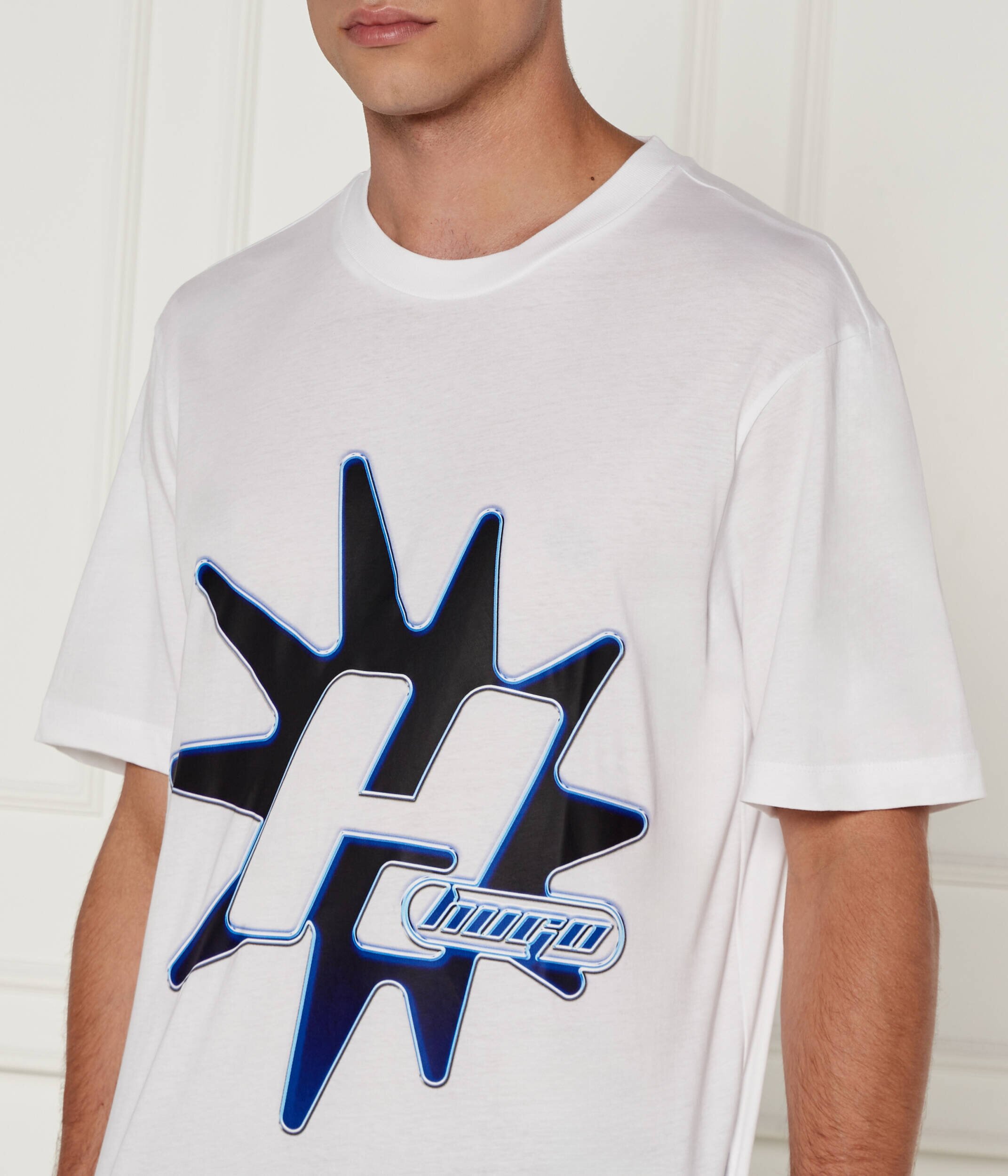 HUGO Blue Tricou Nestrolo | Regular Fit