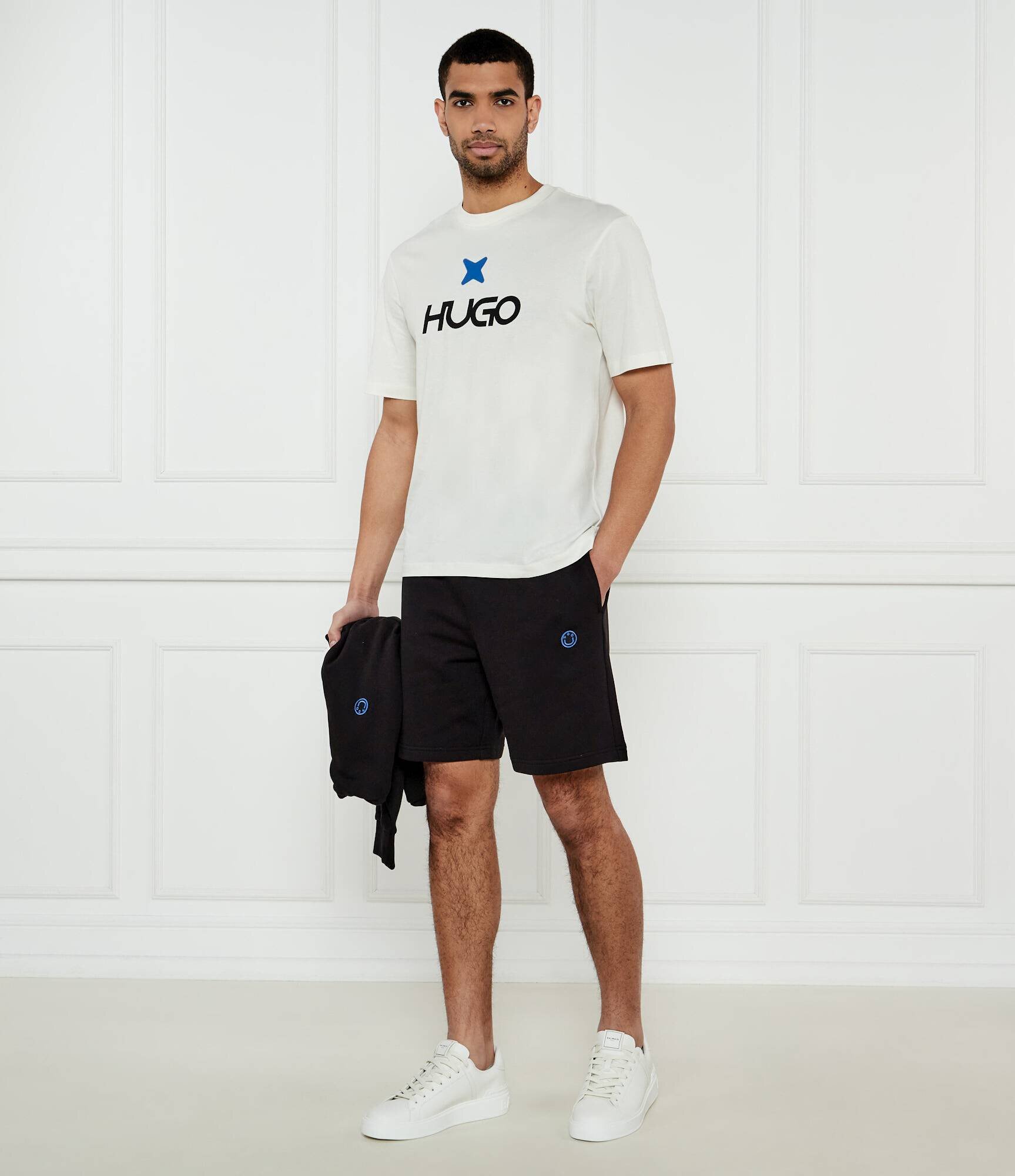 HUGO Blue Tricou Newromi | Regular Fit