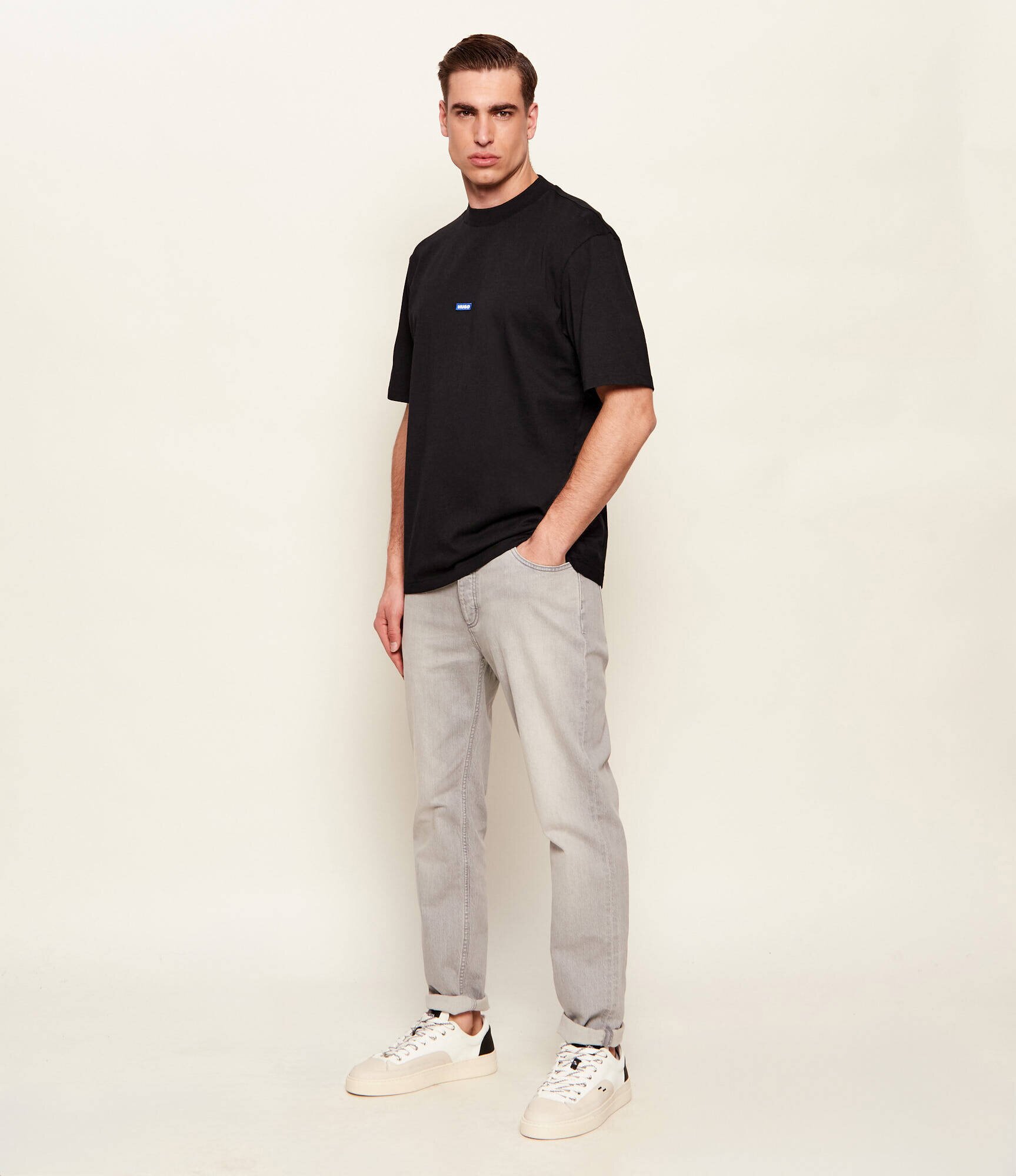 HUGO Blue Tricou Nieros | Regular Fit