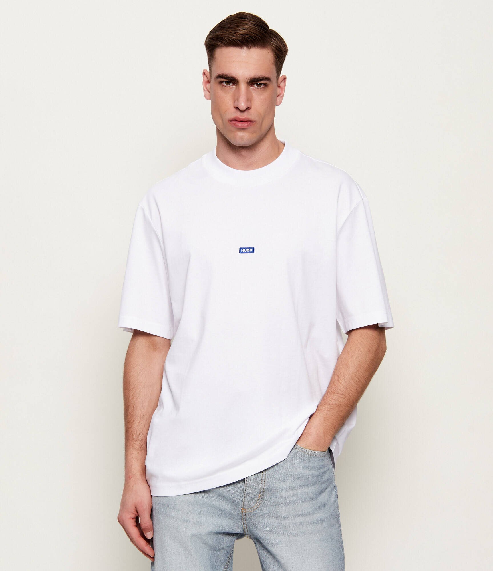 HUGO Blue Tricou Nieros | Regular Fit