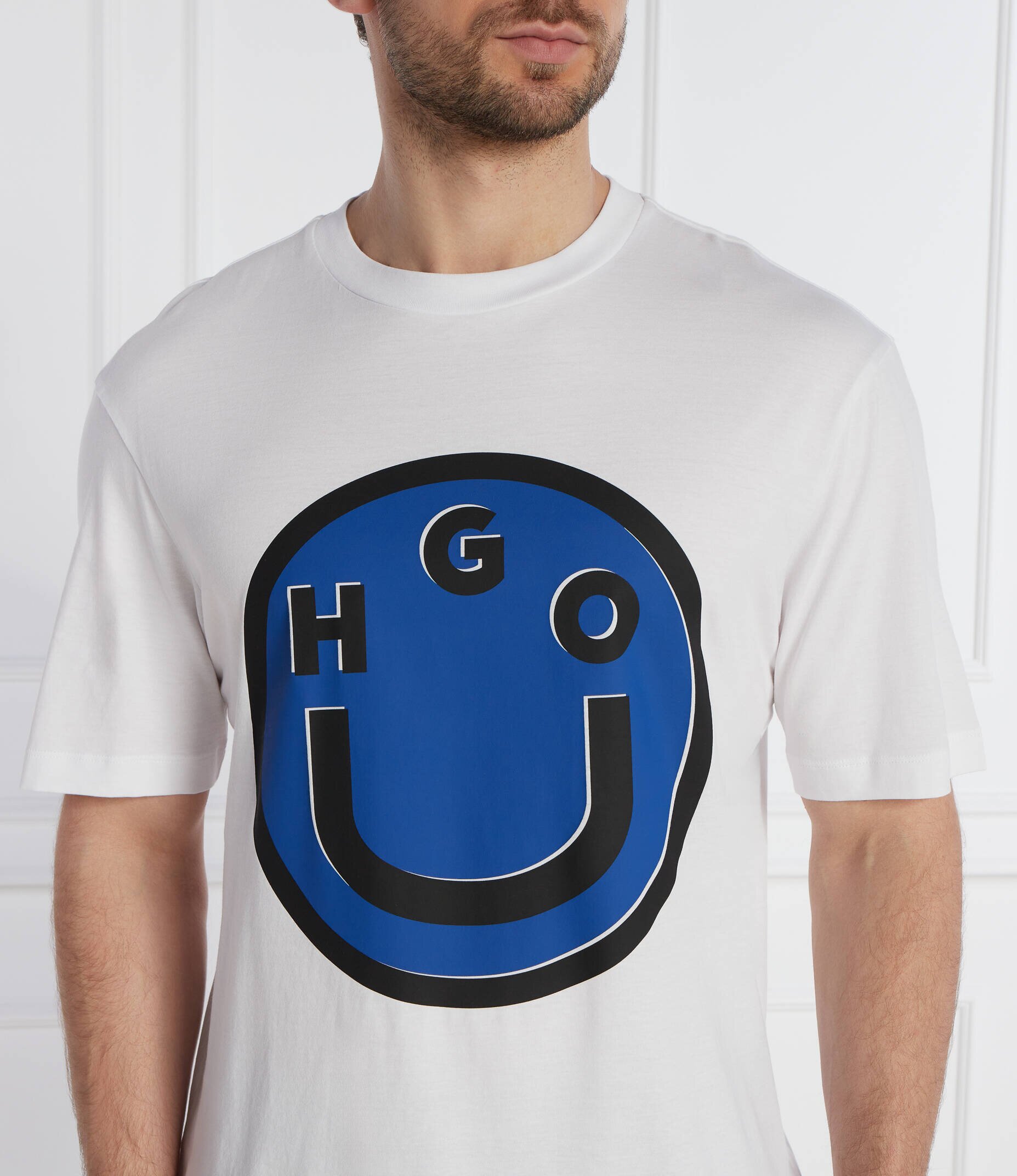 HUGO Blue Tricou Nimper | Regular Fit