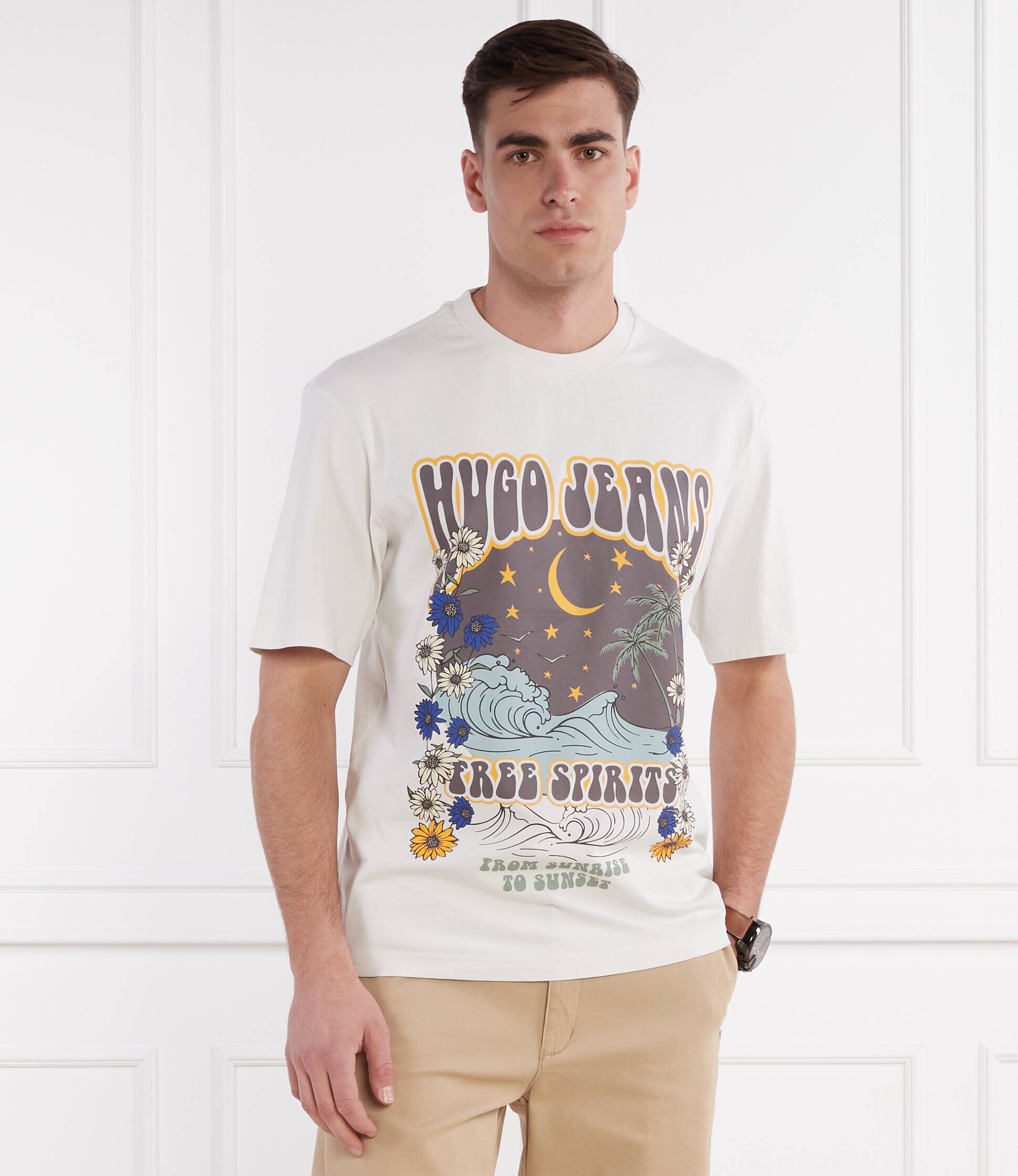 HUGO Blue Tricou Nirito | Regular Fit