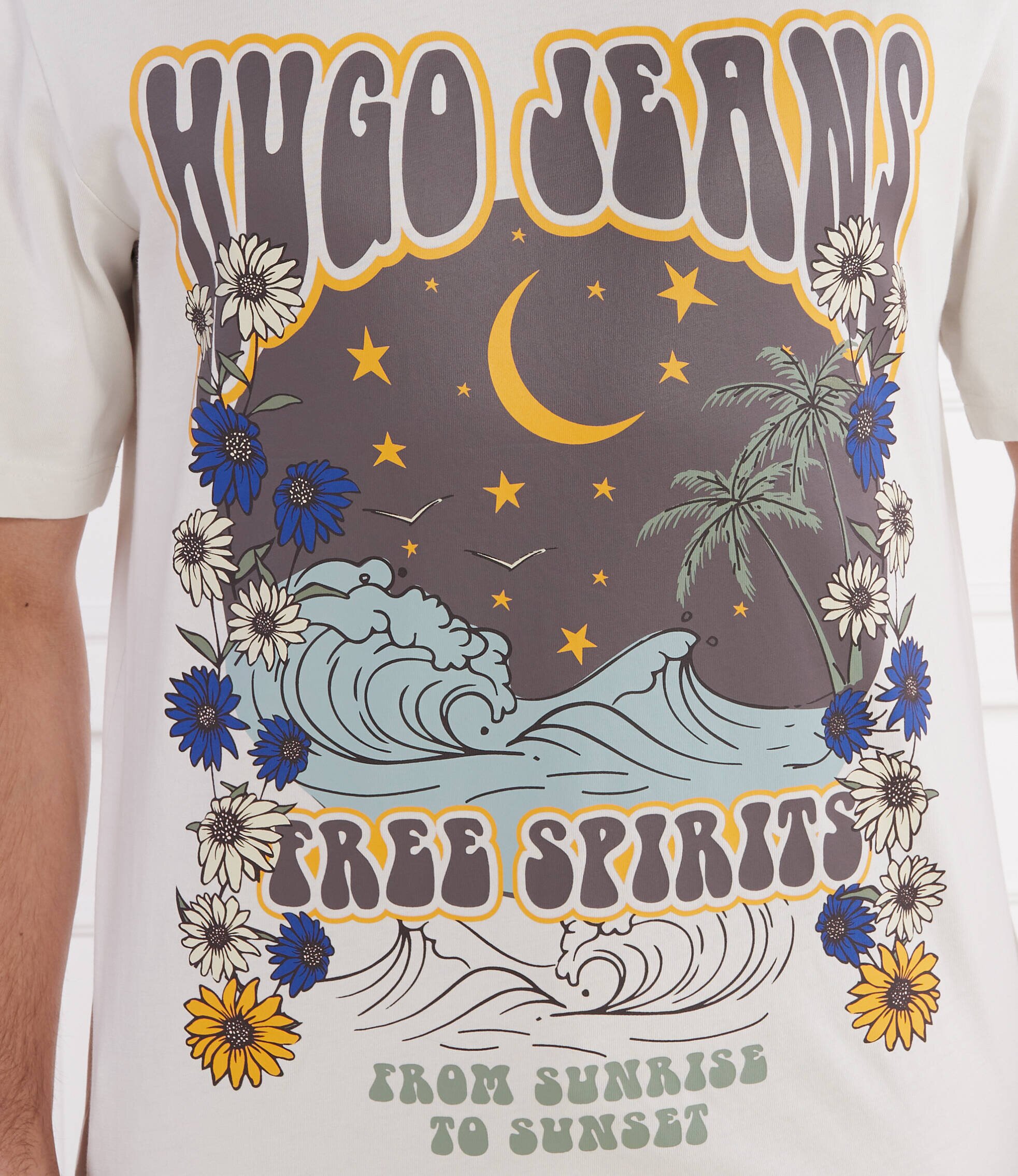 HUGO Blue Tricou Nirito | Regular Fit