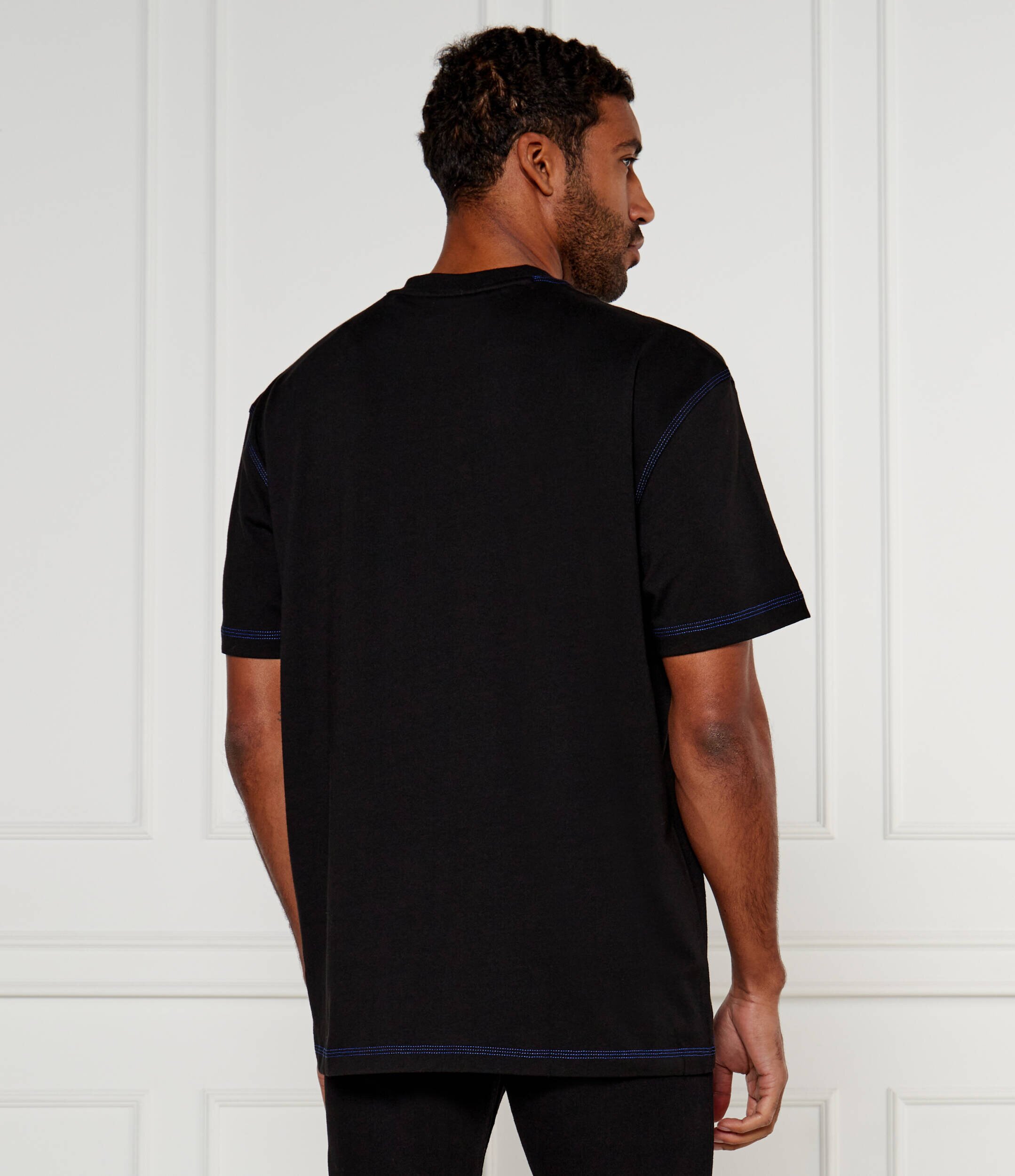 HUGO Blue Tricou Nitlogo | Relaxed fit