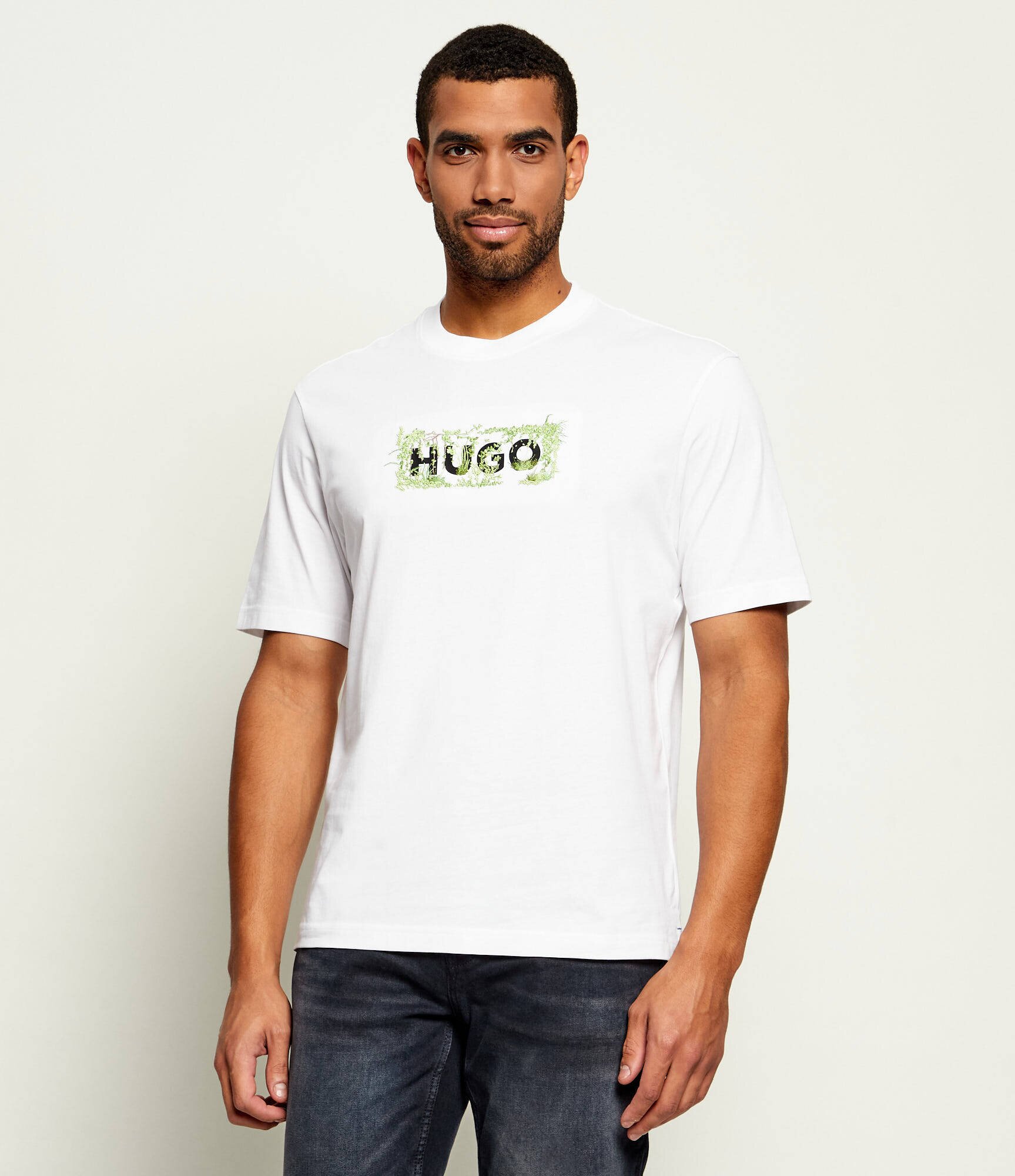 HUGO Blue Tricou Niviotee | regular fit