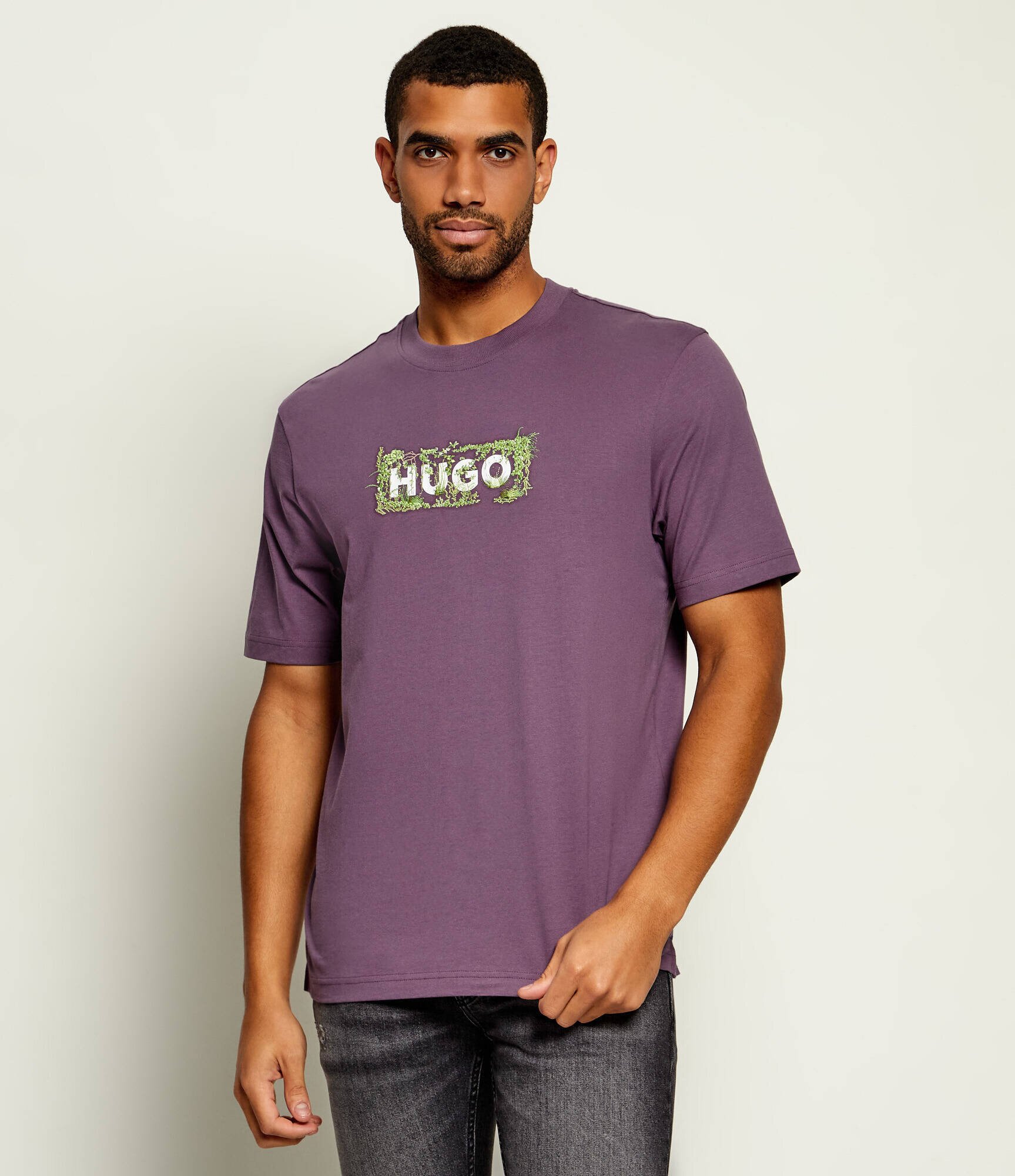 HUGO Blue Tricou Niviotee | regular fit