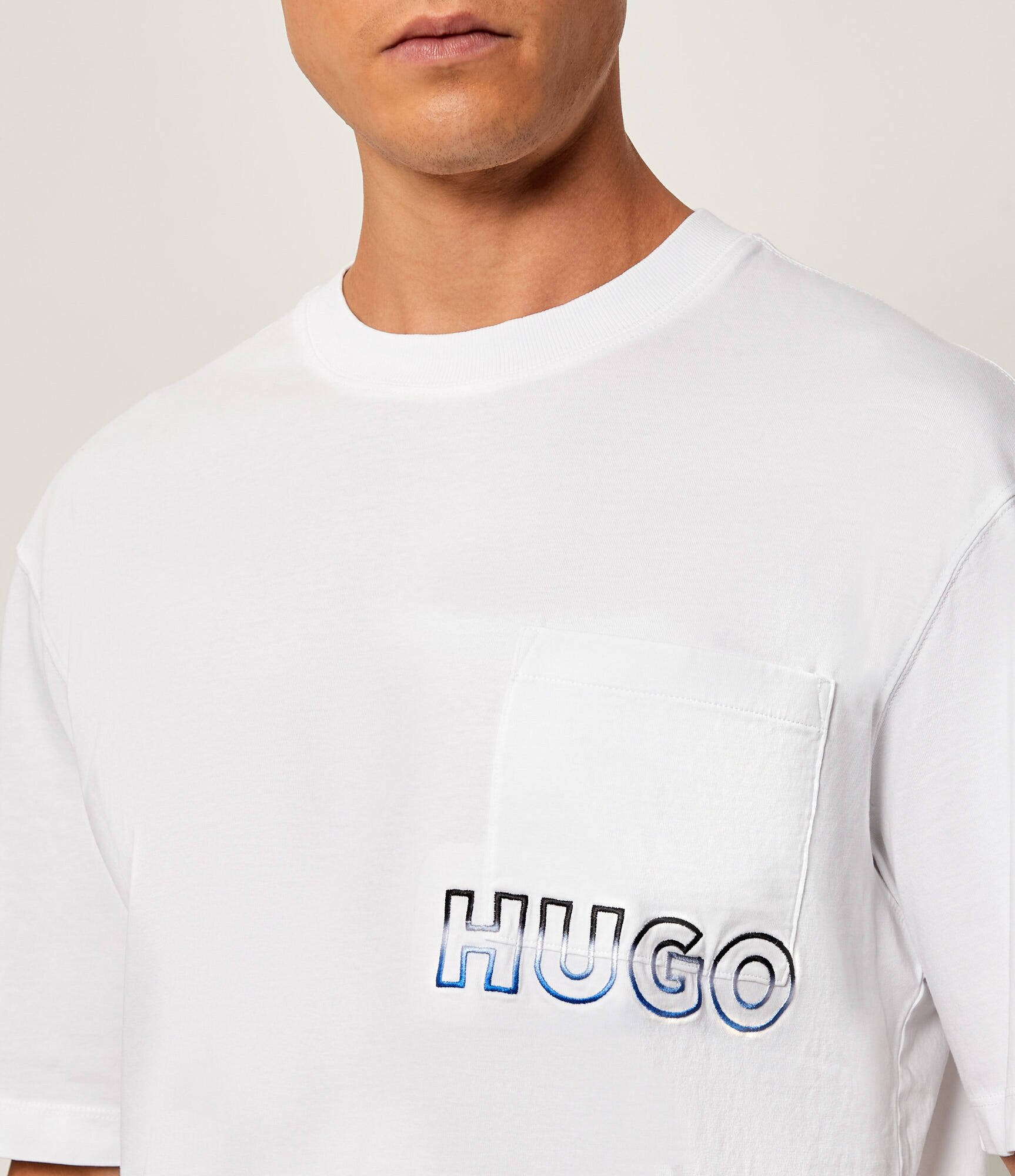 HUGO Blue Tricou Nogoste | regular fit