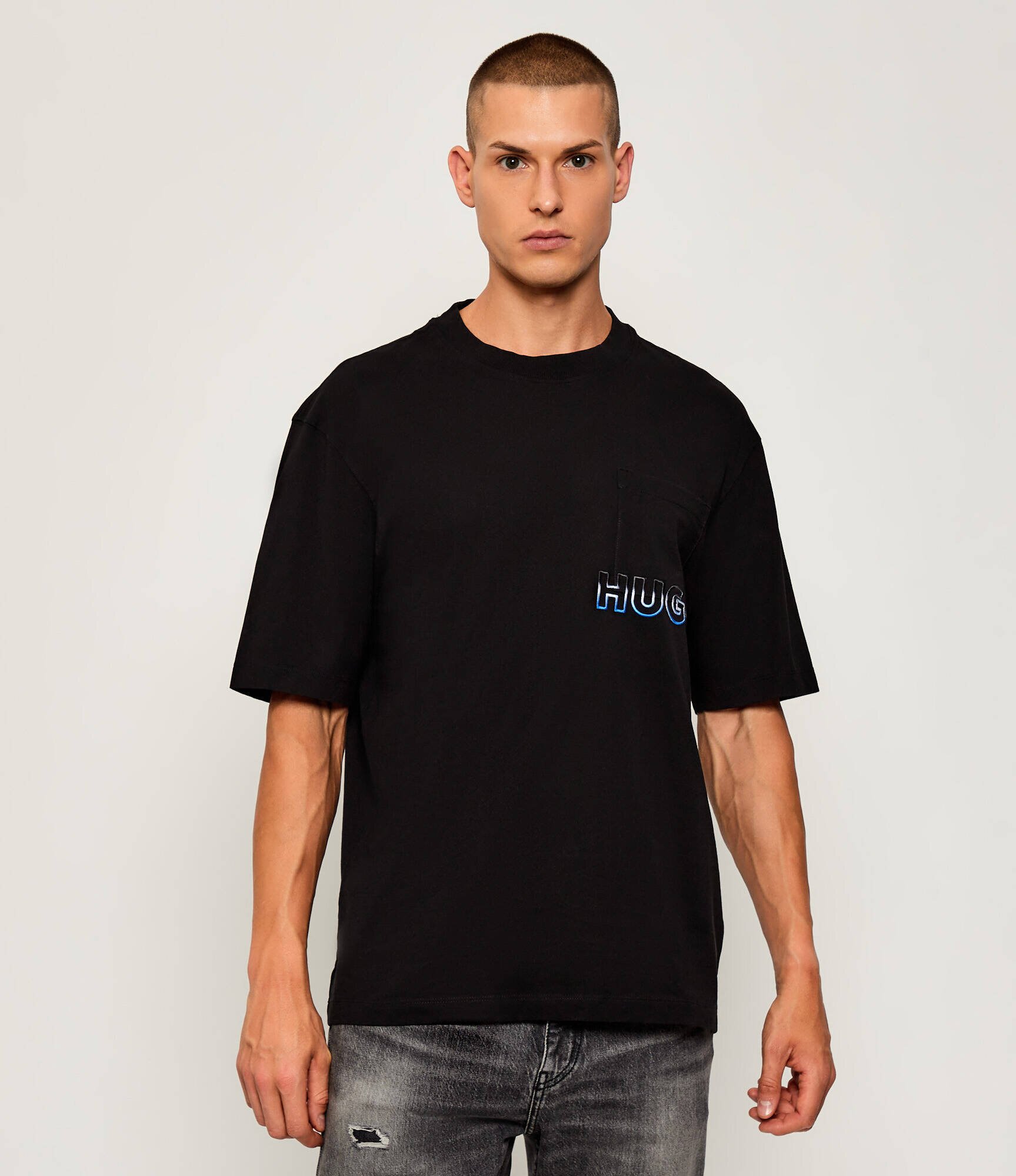HUGO Blue Tricou Nogoste | regular fit
