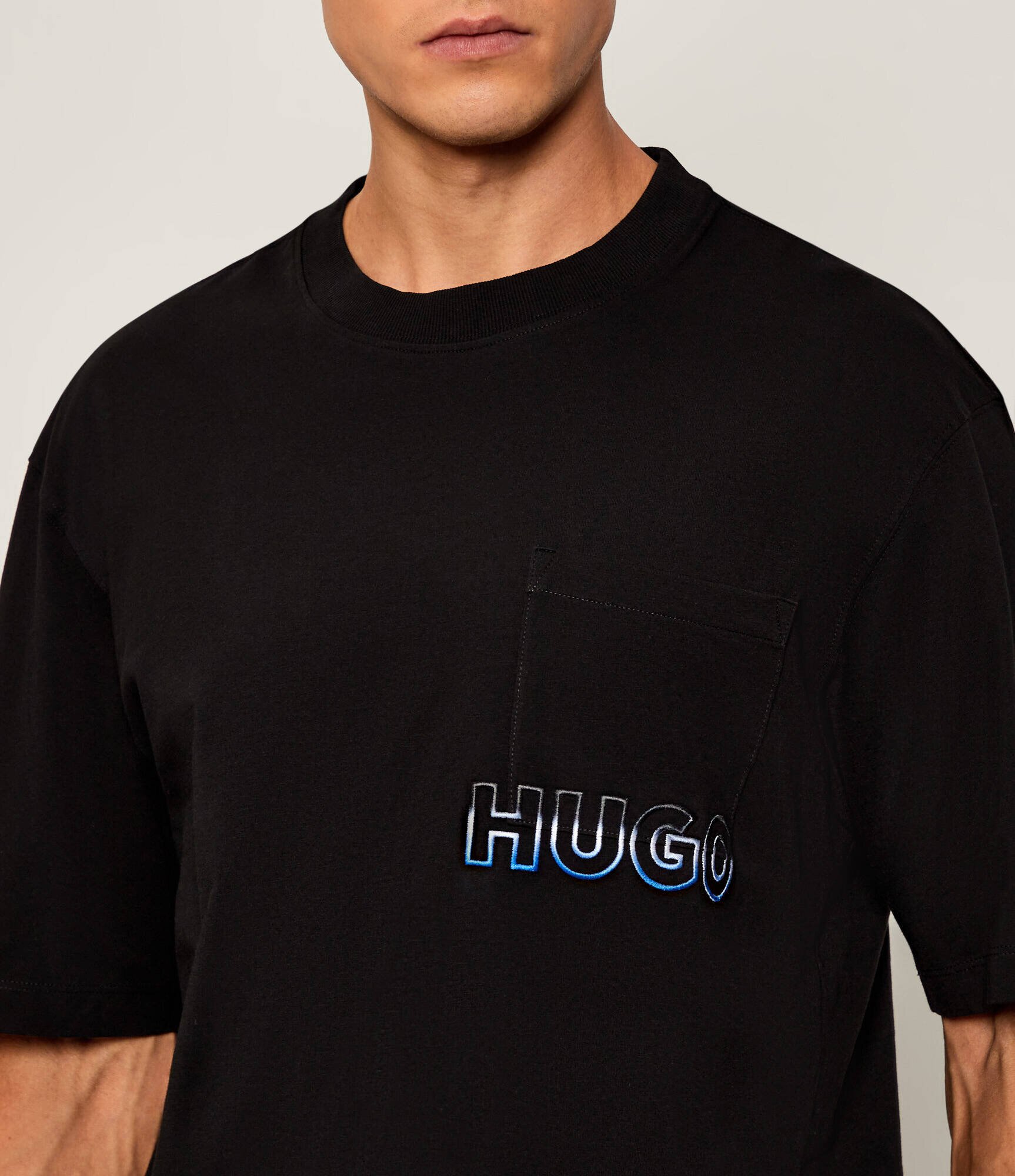 HUGO Blue Tricou Nogoste | regular fit