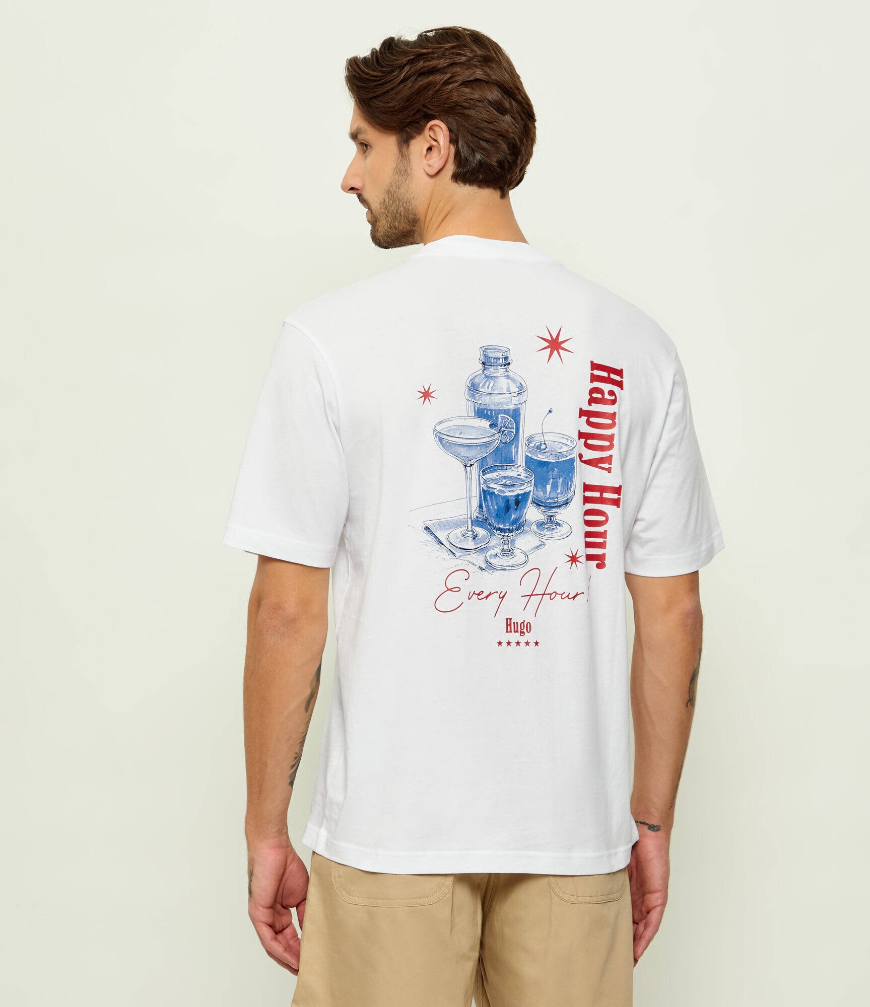 HUGO Blue Tricou Nucavo | regular fit