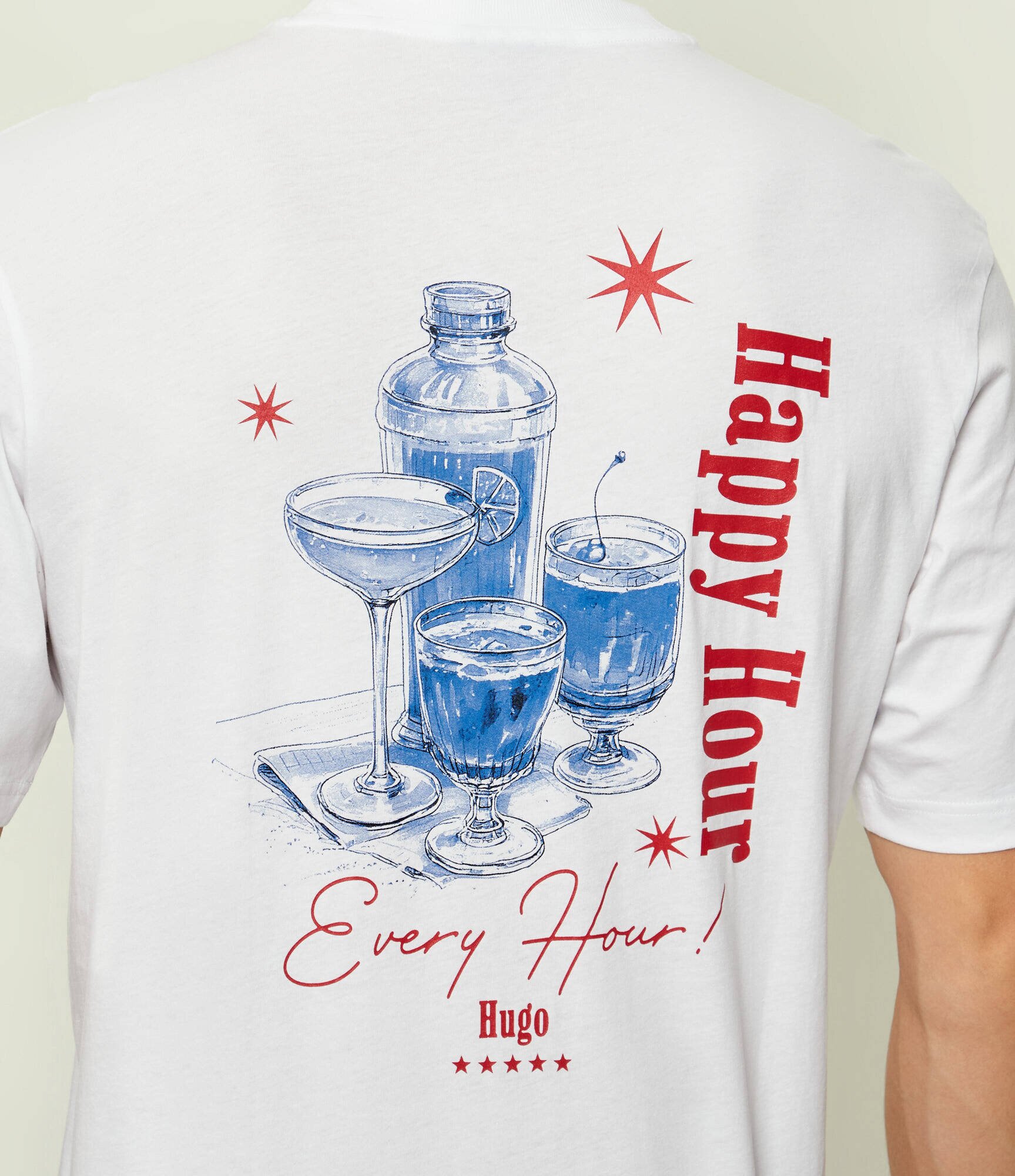 HUGO Blue Tricou Nucavo | regular fit