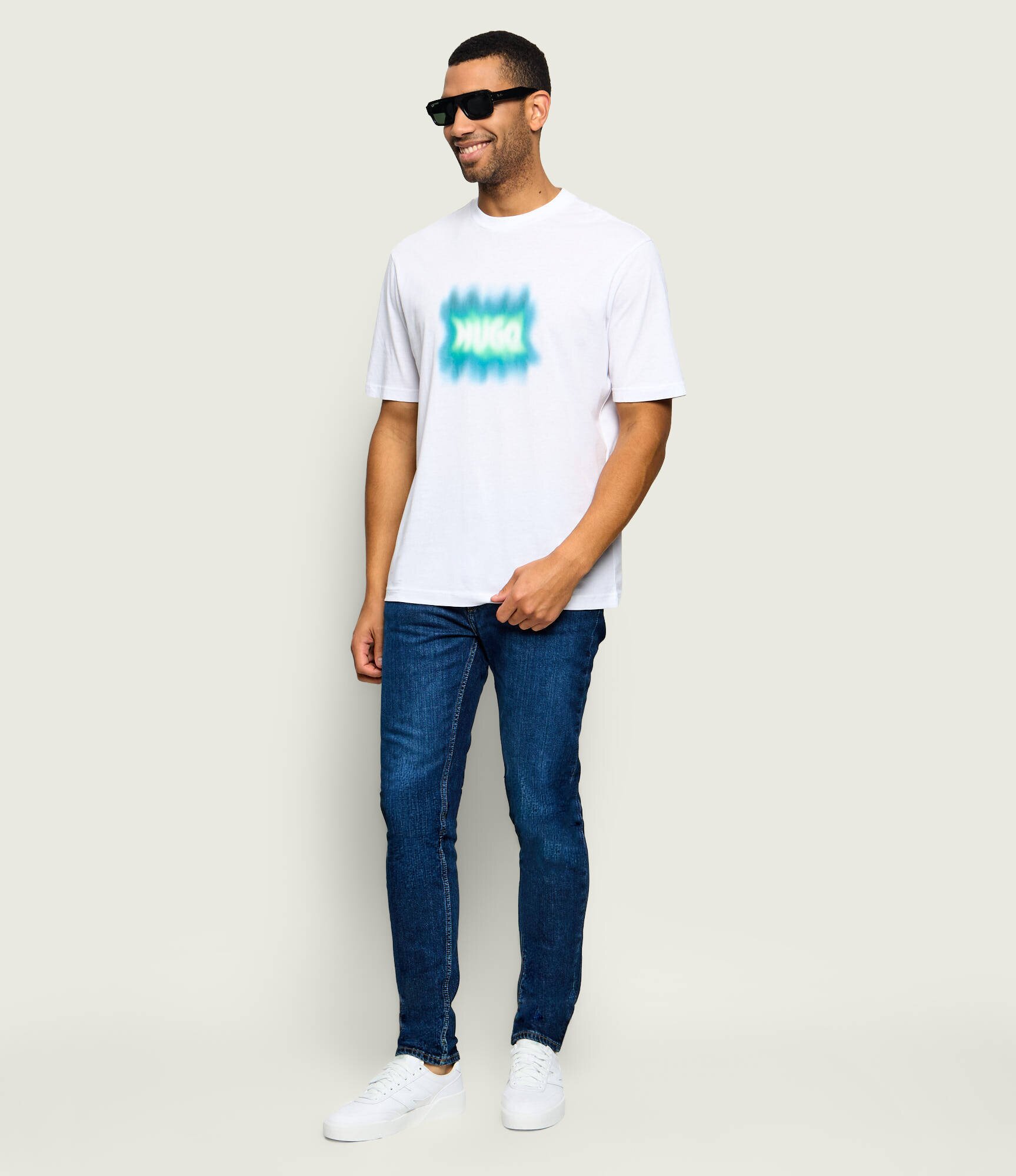 HUGO Blue Tricou Nuiden | regular fit