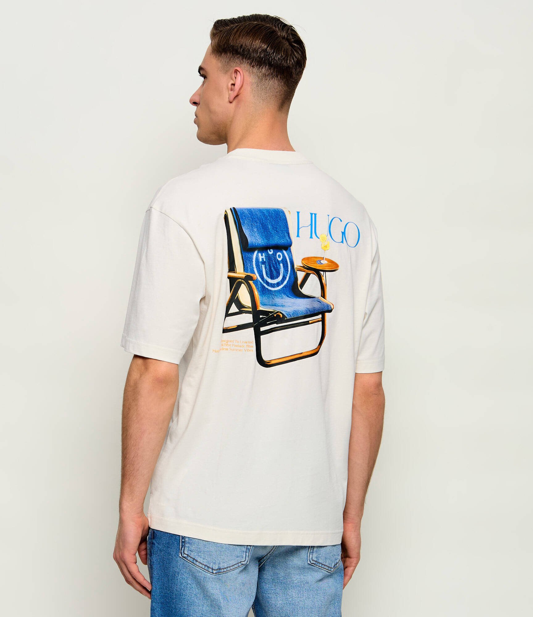 HUGO Blue Tricou Nulaxo | regular fit