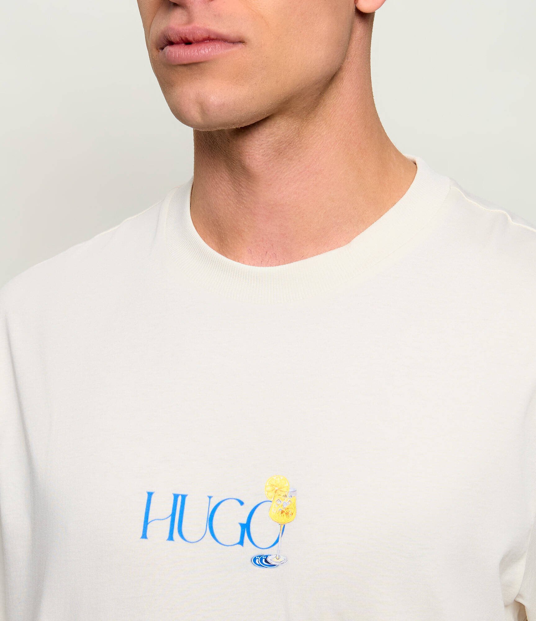 HUGO Blue Tricou Nulaxo | regular fit