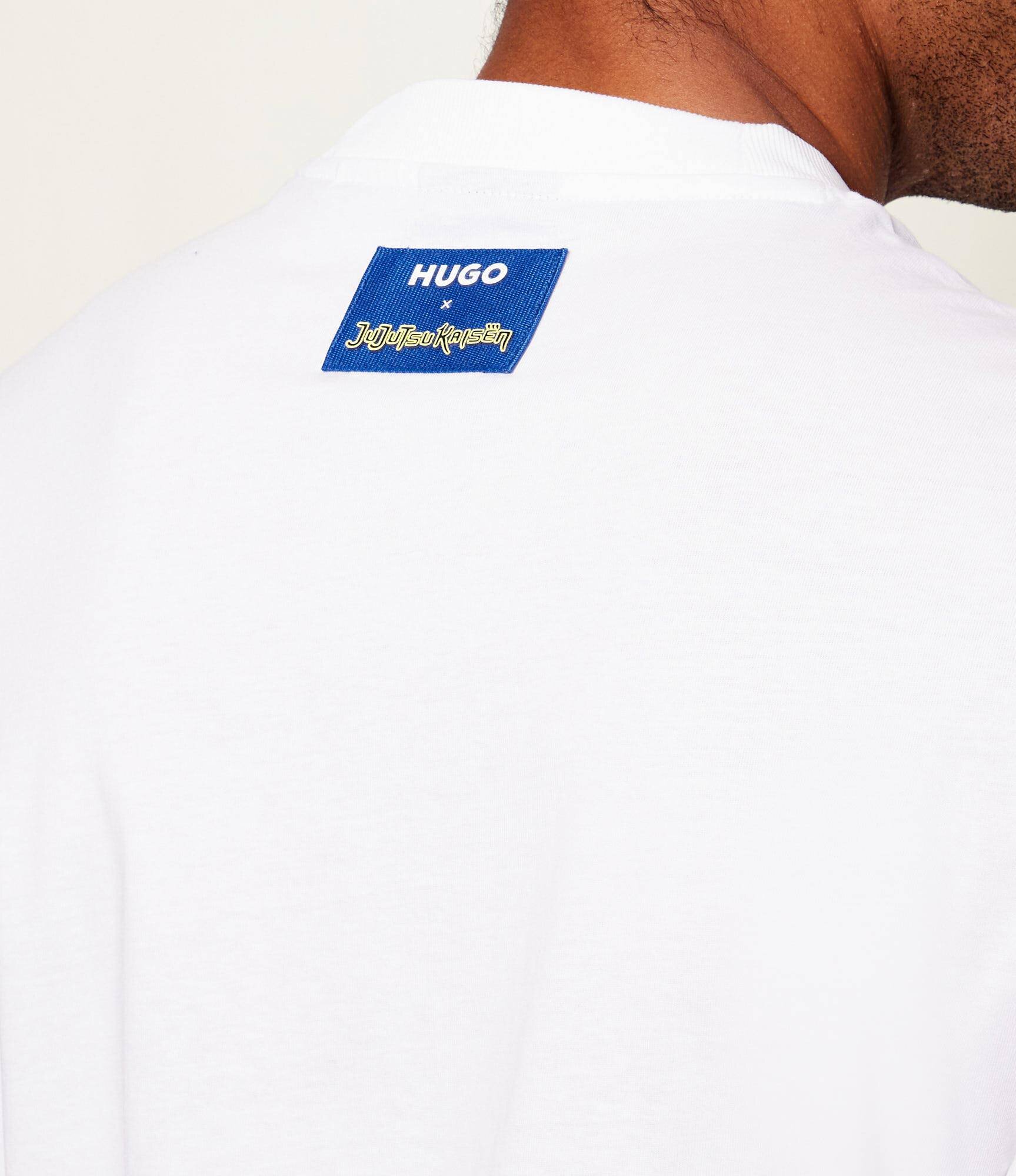 HUGO Blue Tricou Nuley_JJK Hugo x Jujutsu Kaisen | regular fit