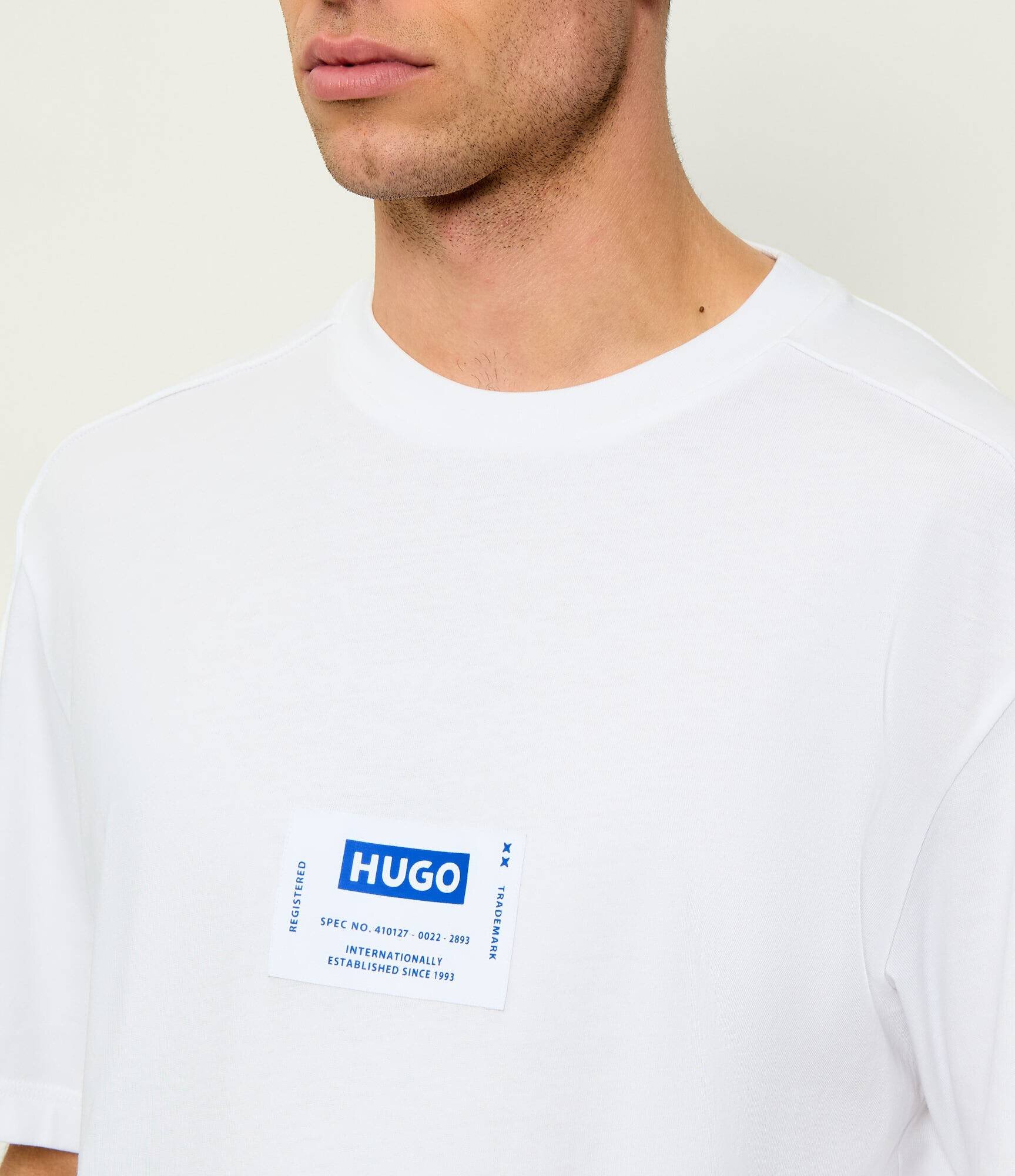 HUGO Blue Tricou Nurazti | regular fit