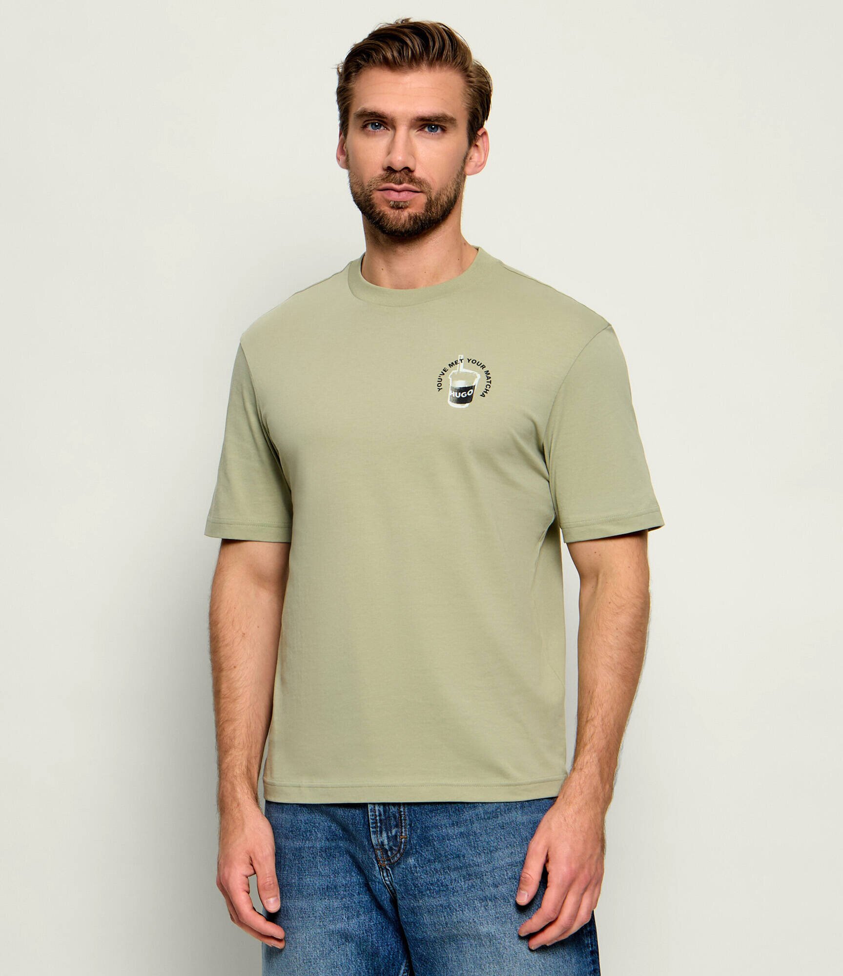 HUGO Blue Tricou Nurobos | regular fit