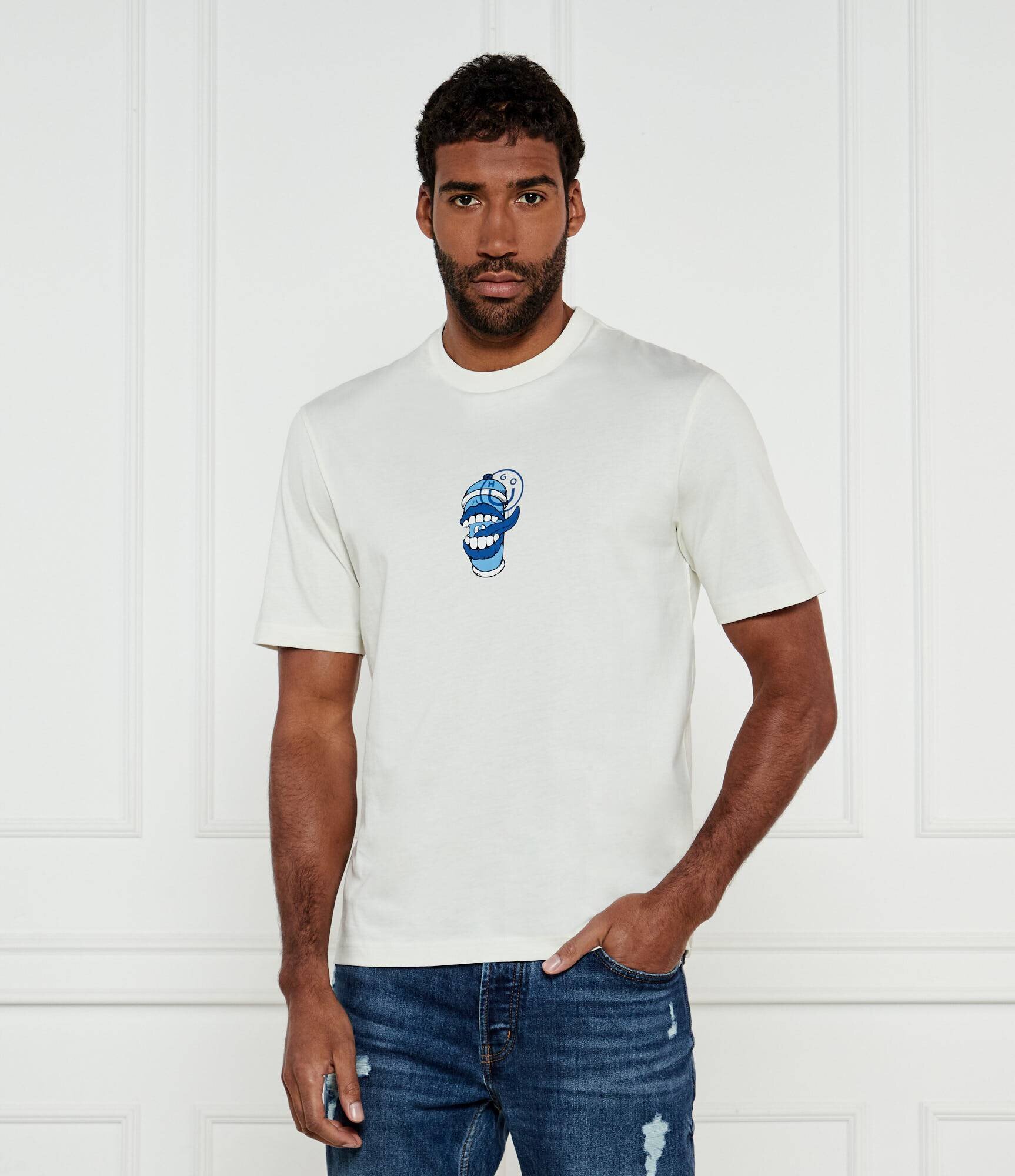 HUGO Blue Tricou Nutongo | Regular Fit