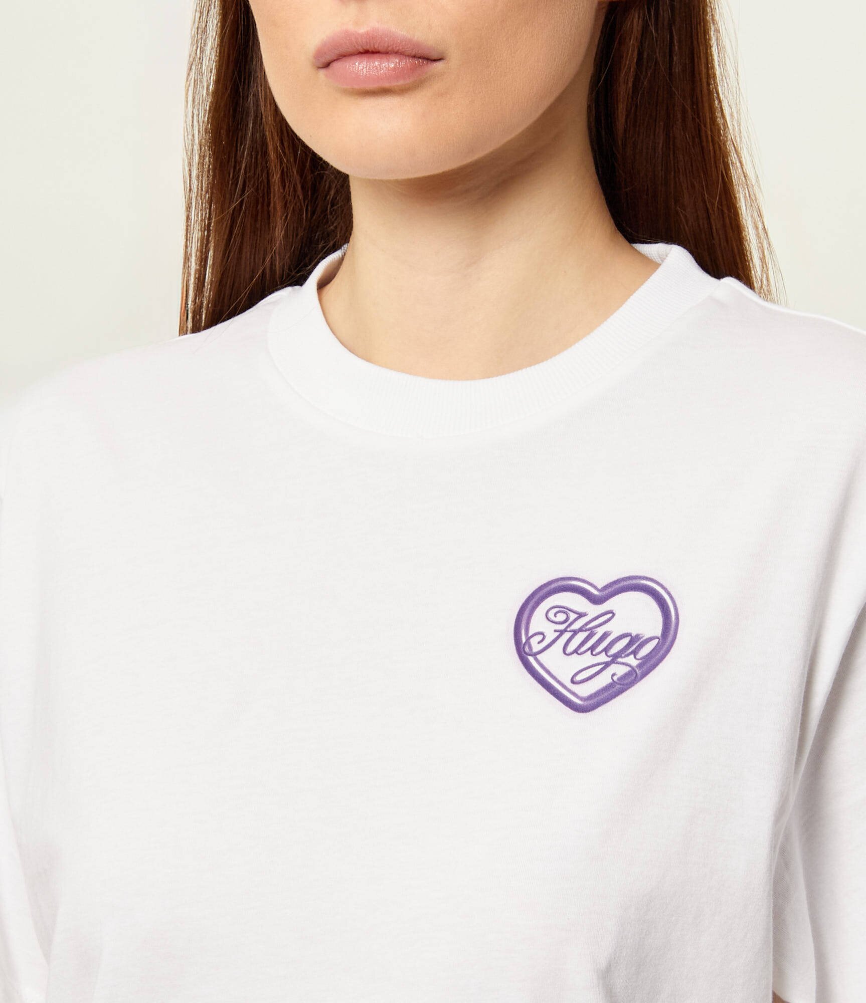 HUGO Blue Tricou Vintage | Relaxed fit