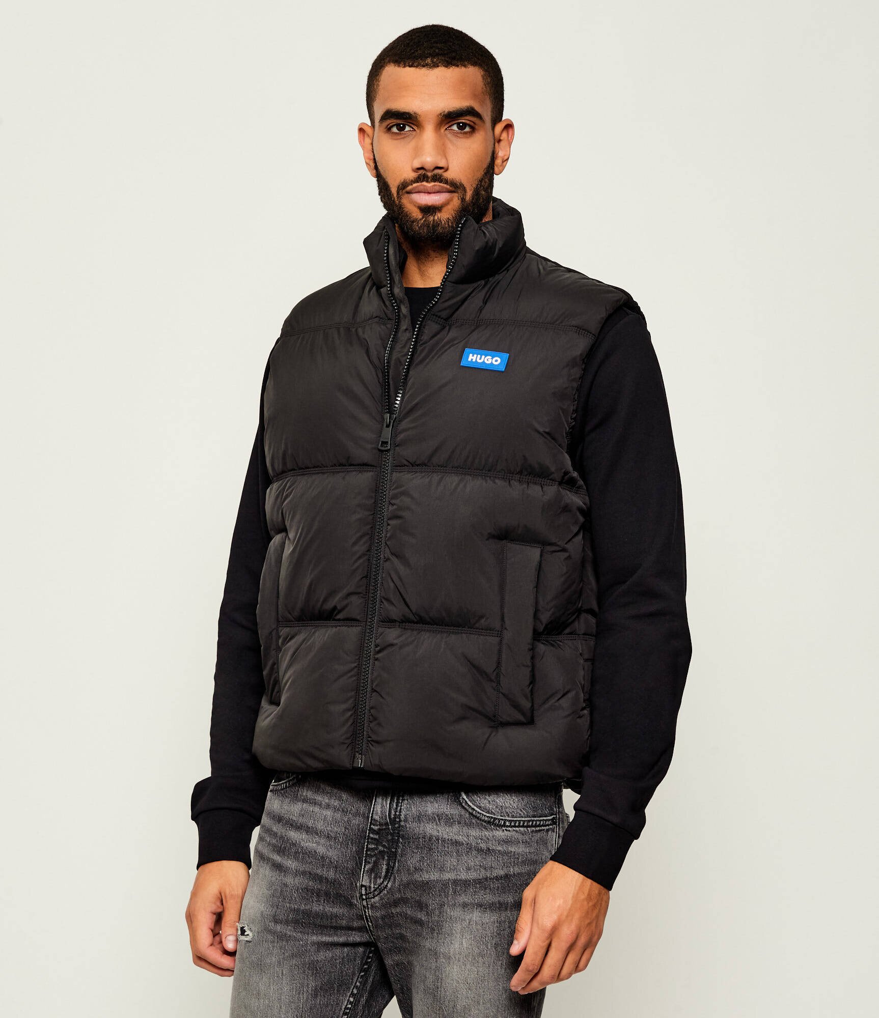 HUGO Blue Vestă Bodolino2541 | Loose fit