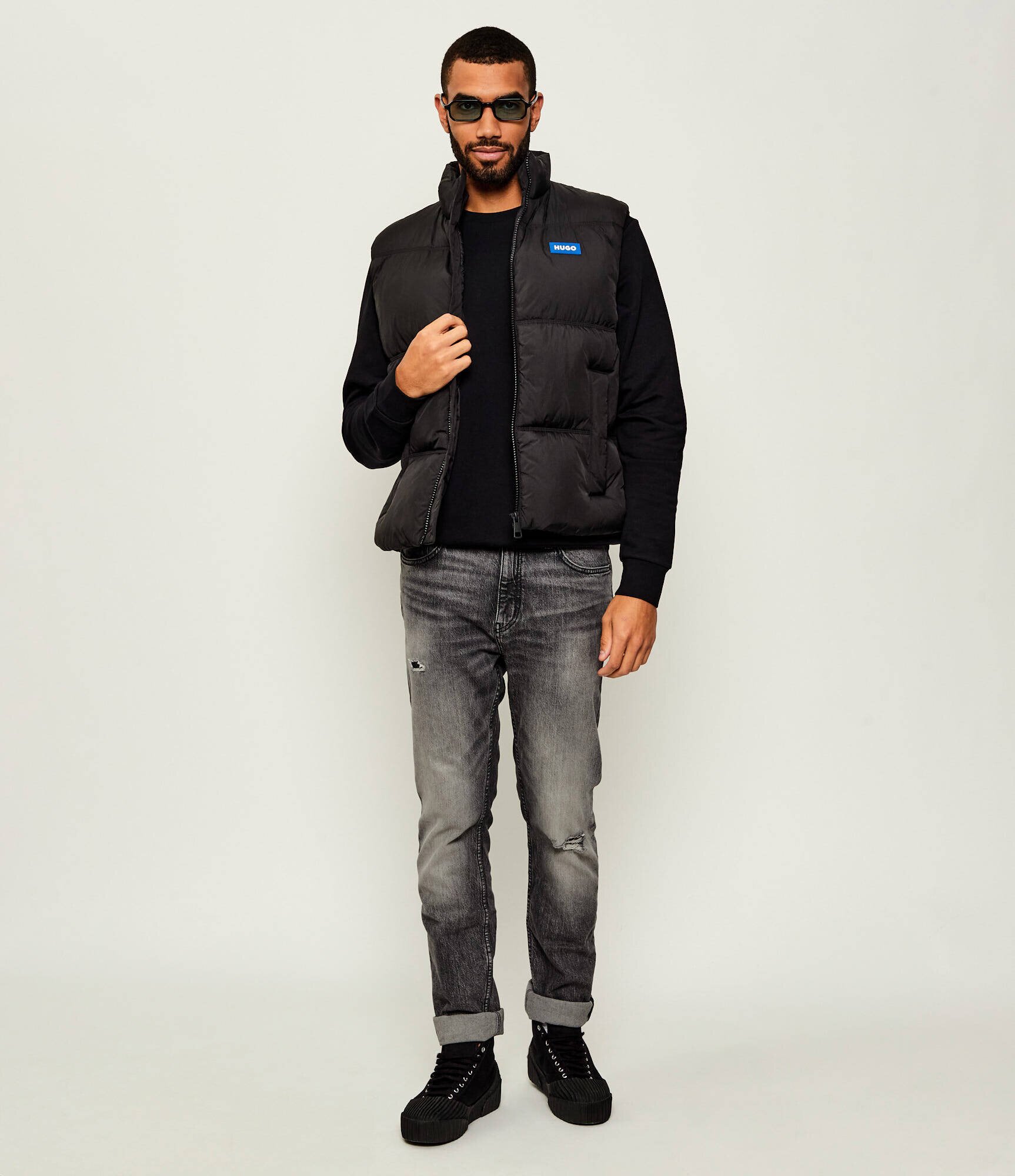 HUGO Blue Vestă Bodolino2541 | Loose fit