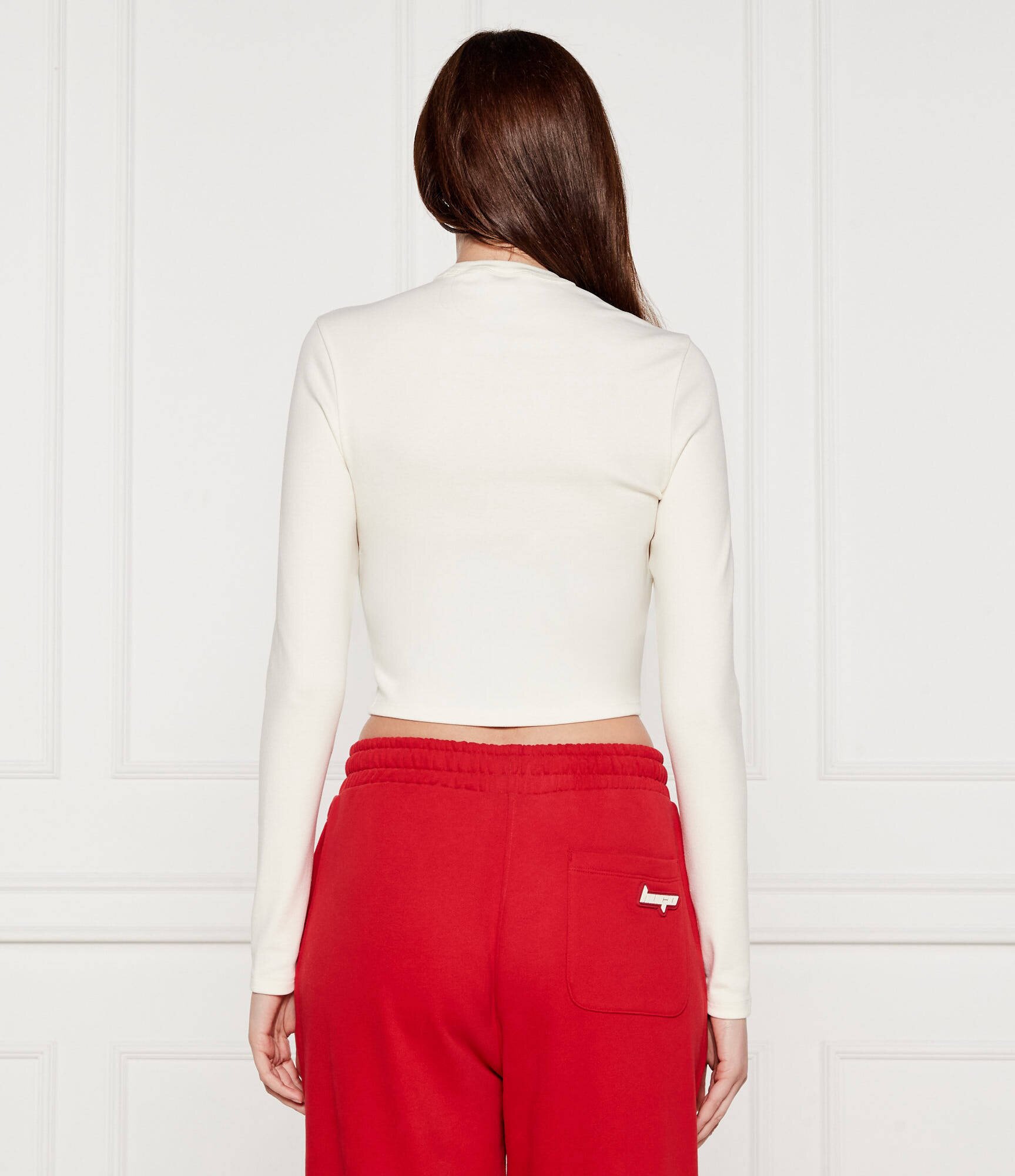Hugo Bluză Dafilomena | Cropped Fit