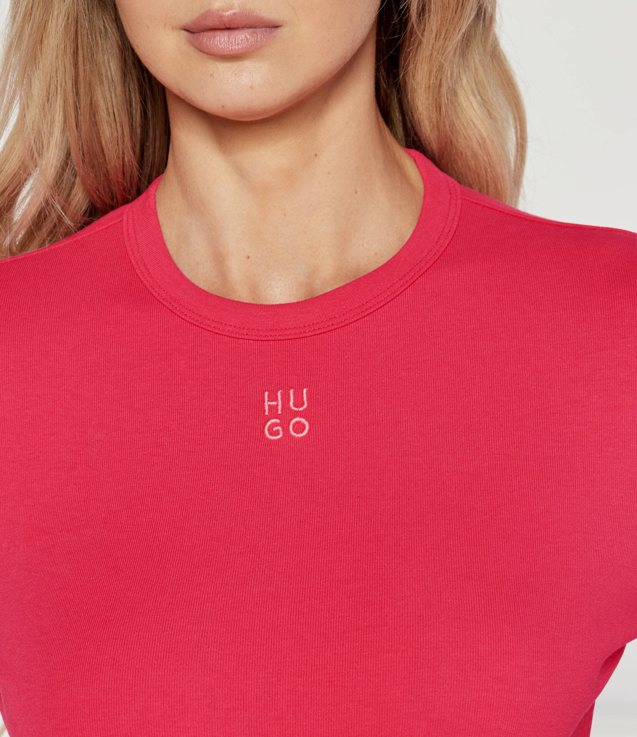 Hugo Bluză DAFILOMENA | Cropped Fit