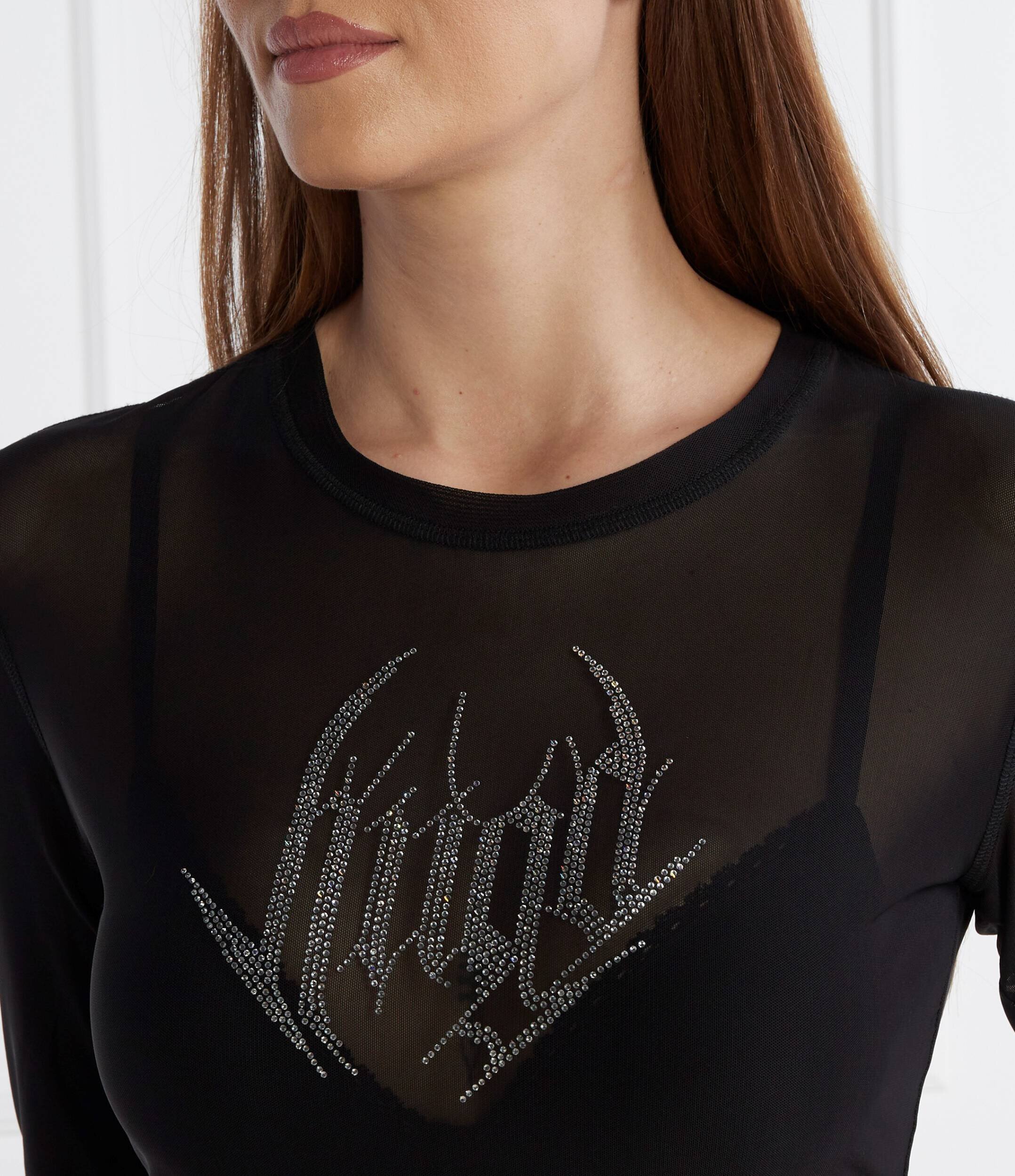 Hugo Bluză Darocka | Cropped Fit