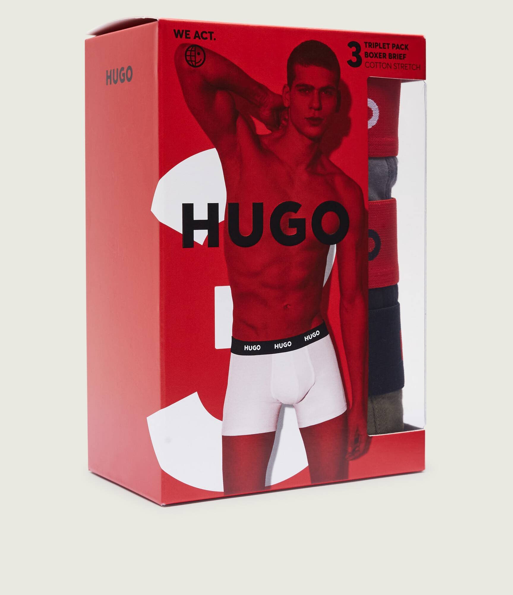 Hugo Bodywear Chiloți boxer 3-pack