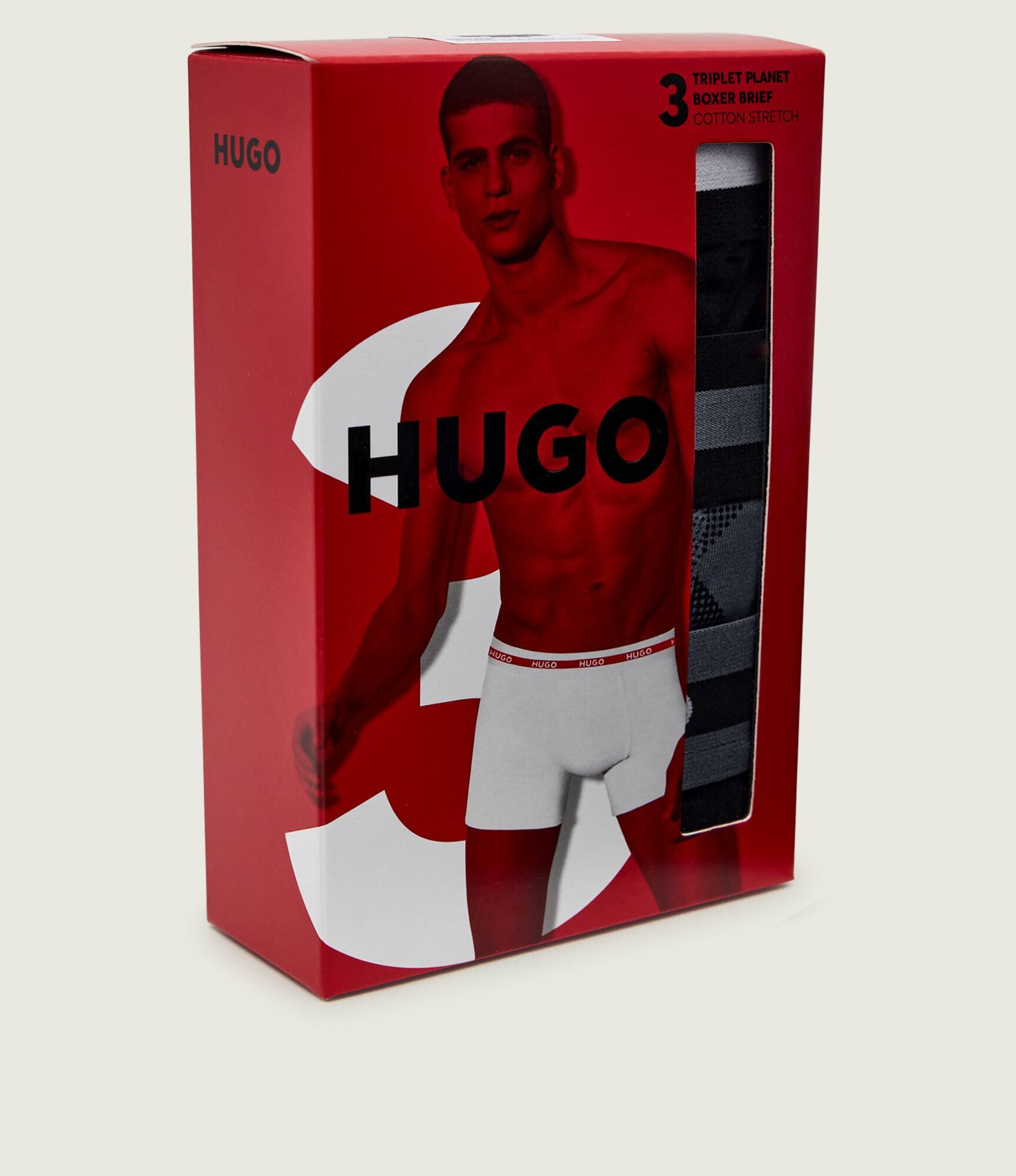 Hugo Bodywear Chiloți boxer 3-pack BR PLANET DES
