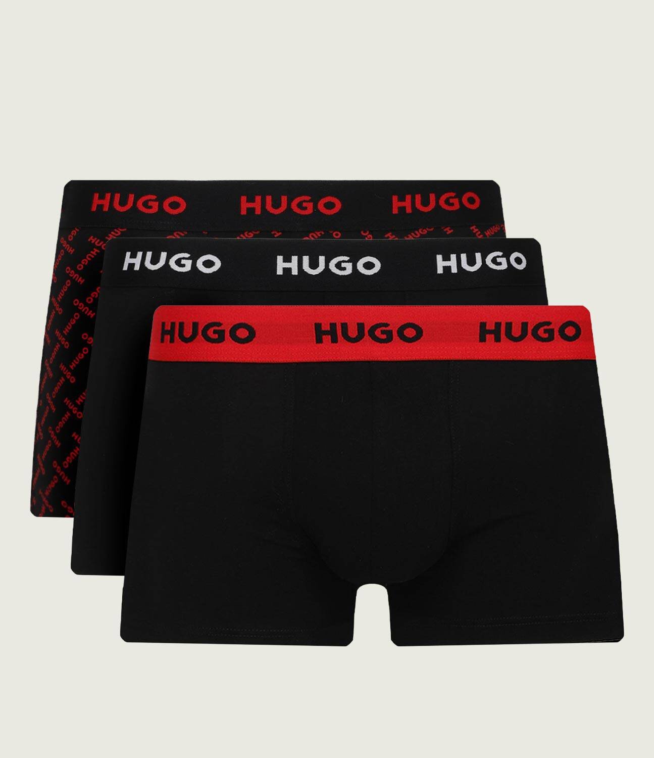 Hugo Bodywear Chiloți boxer 3-pack Design