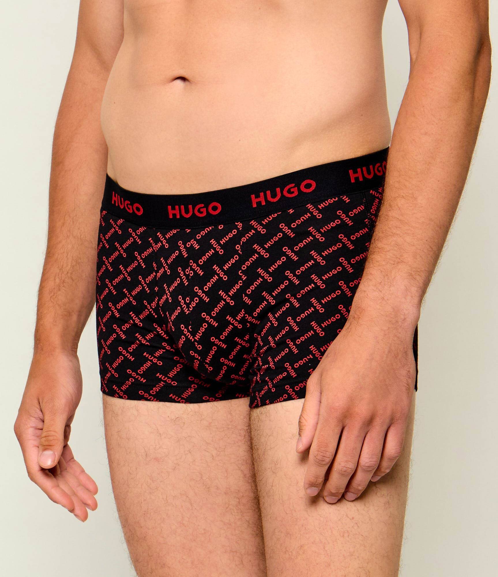 Hugo Bodywear Chiloți boxer 3-pack Design