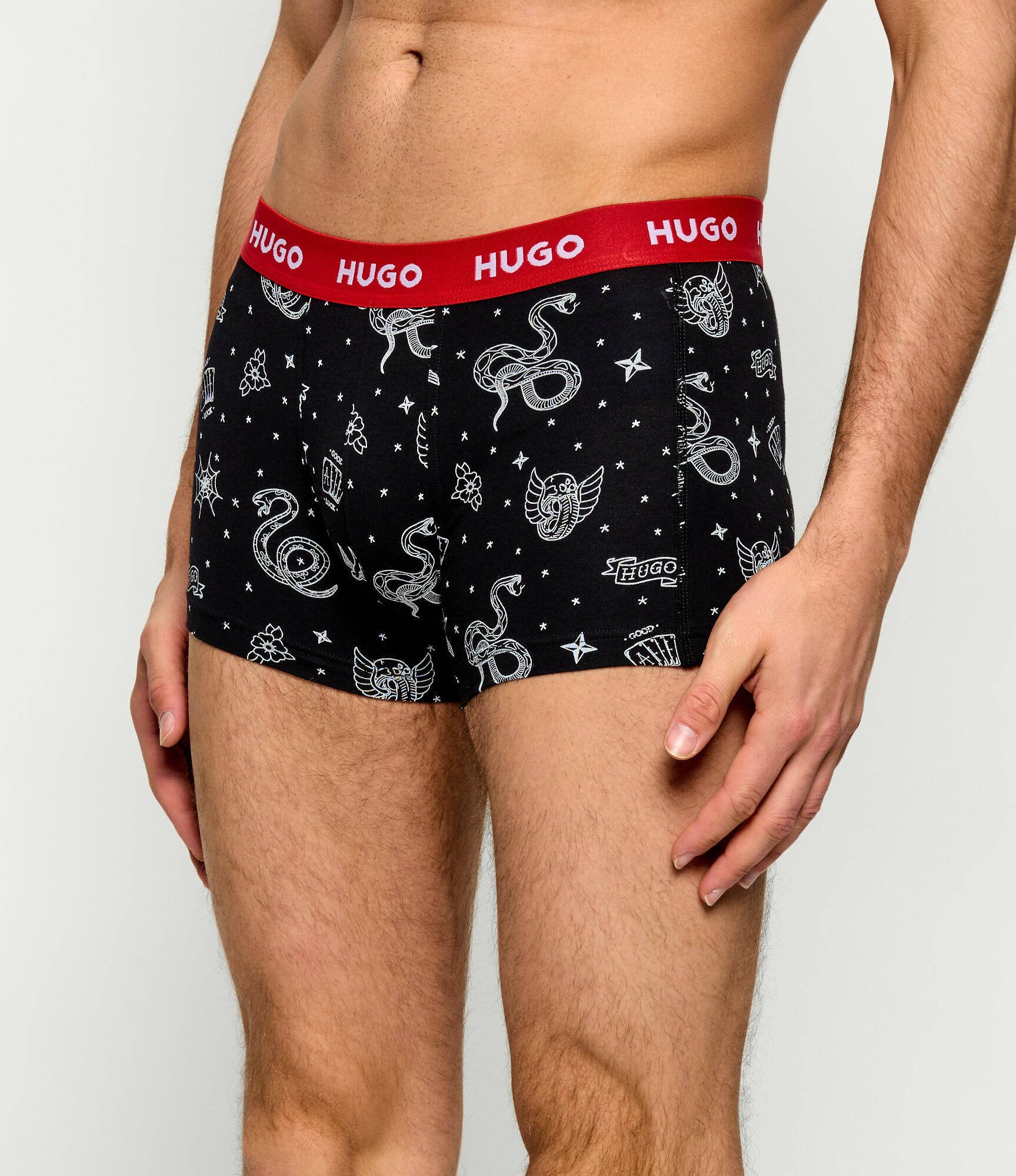 Hugo Bodywear Chiloți boxer 3-pack Design