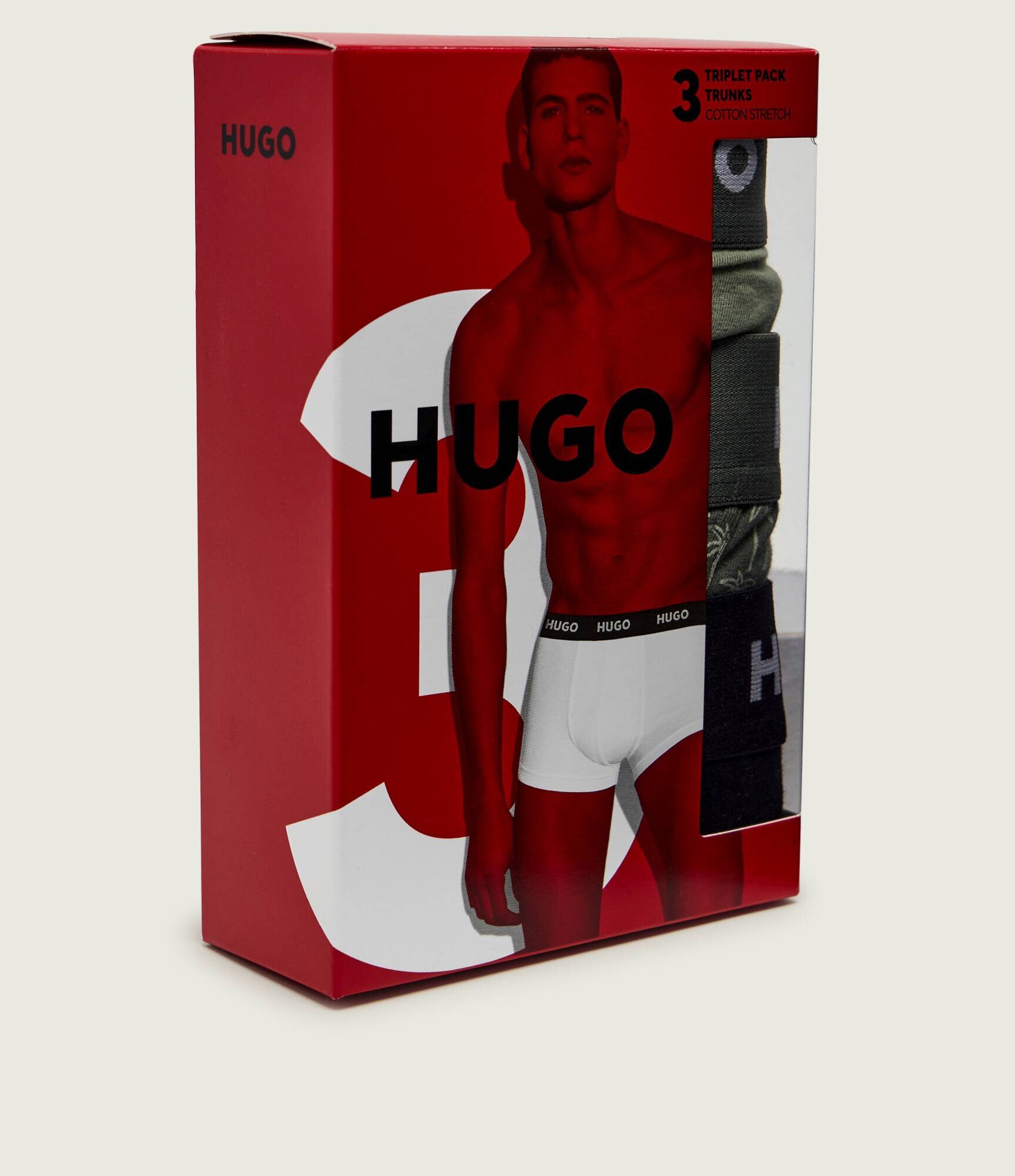 Hugo Bodywear Chiloți boxer 3-pack DESIGN