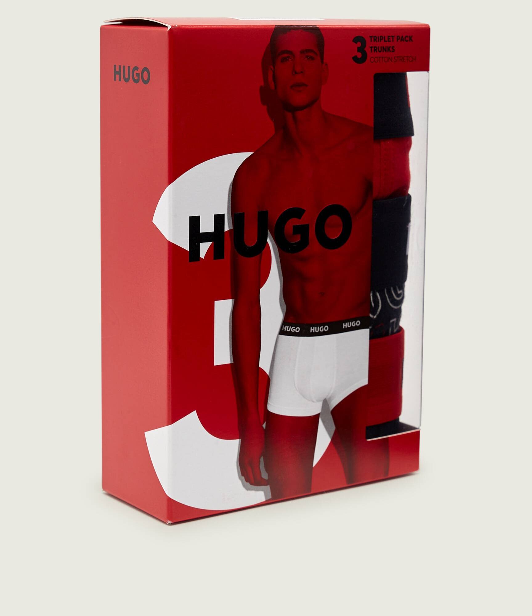 Hugo Bodywear Chiloți boxer 3-pack DESIGN