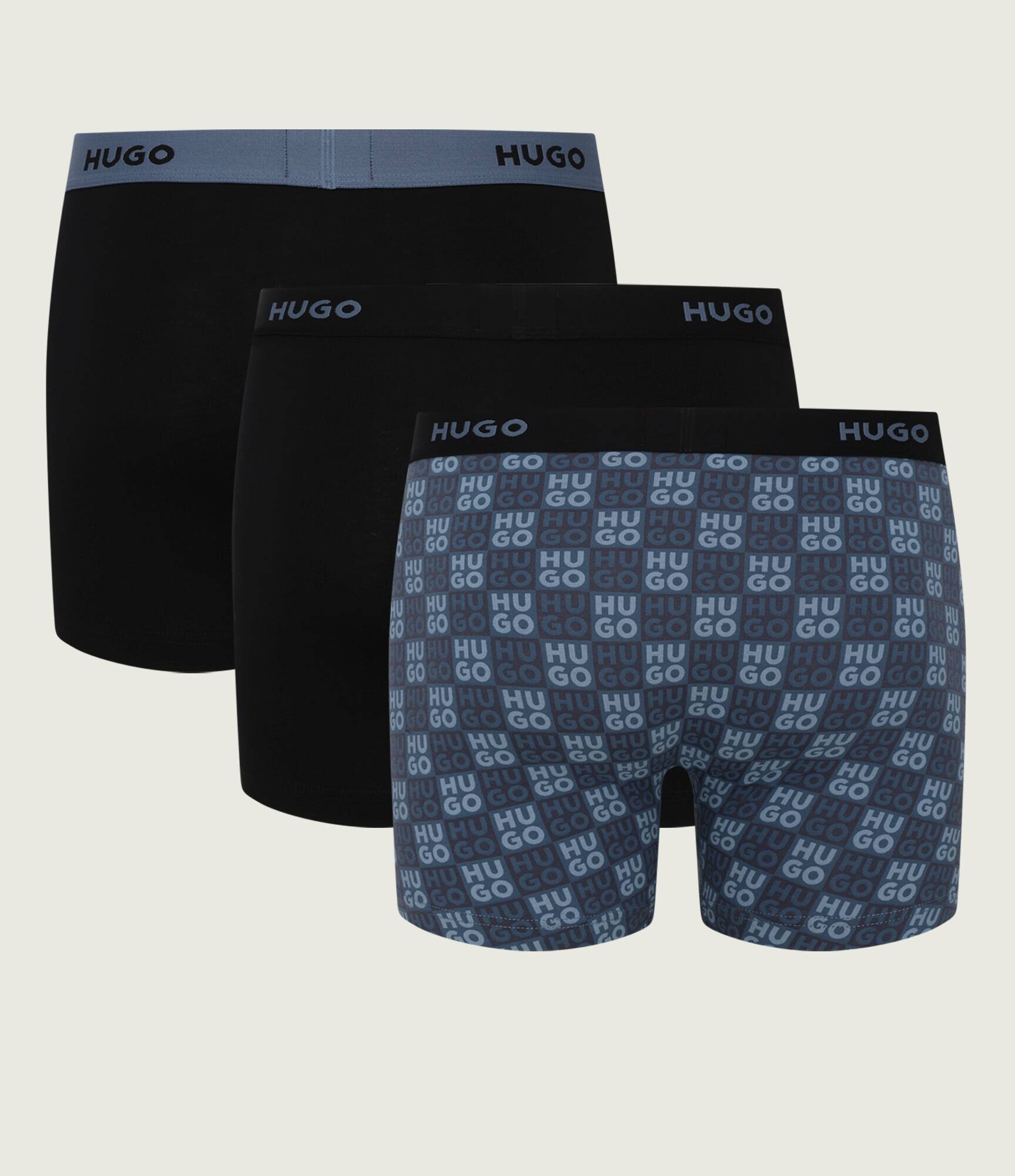 Hugo Bodywear Chiloți boxer 3-pack Design