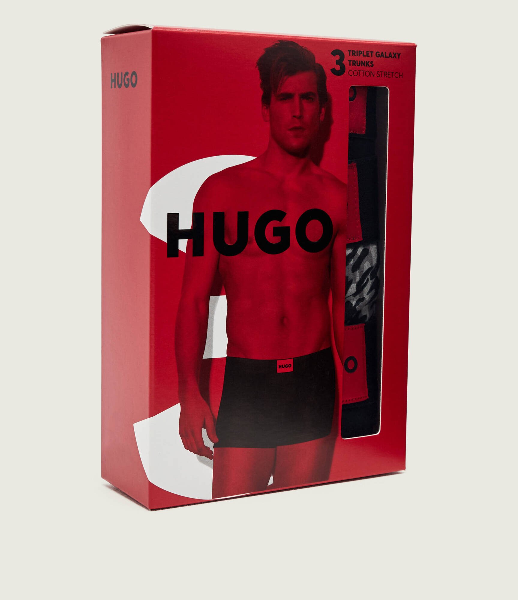 Hugo Bodywear Chiloți boxer 3-pack Galaxy Des