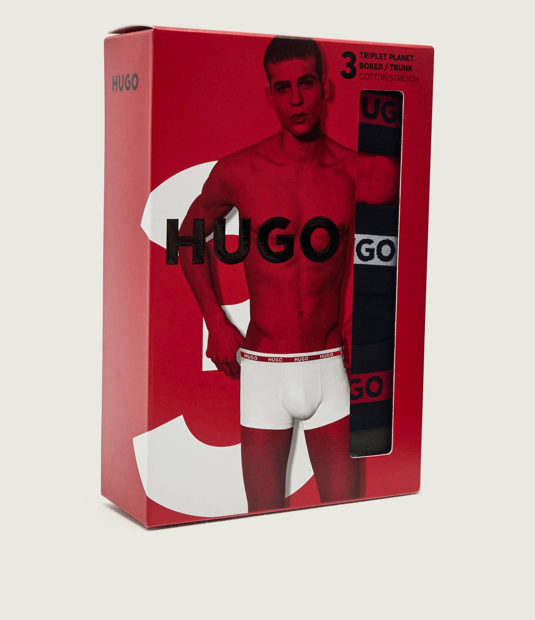 Hugo Bodywear Chiloți boxer 3-pack Trunk Triplet Planet