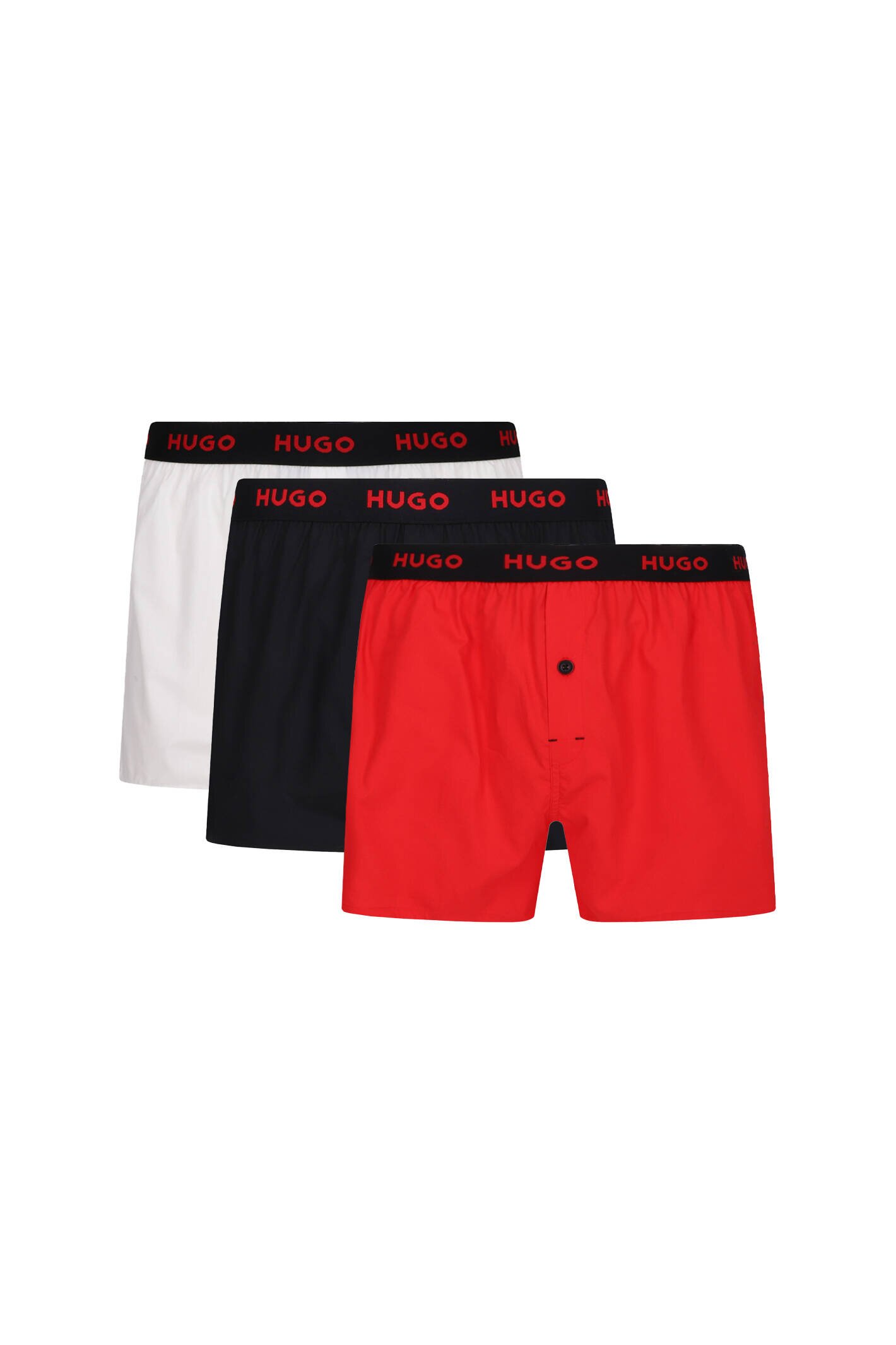 Hugo Bodywear Chiloți boxer 3-pack WOVEN BOXER TRIPLET