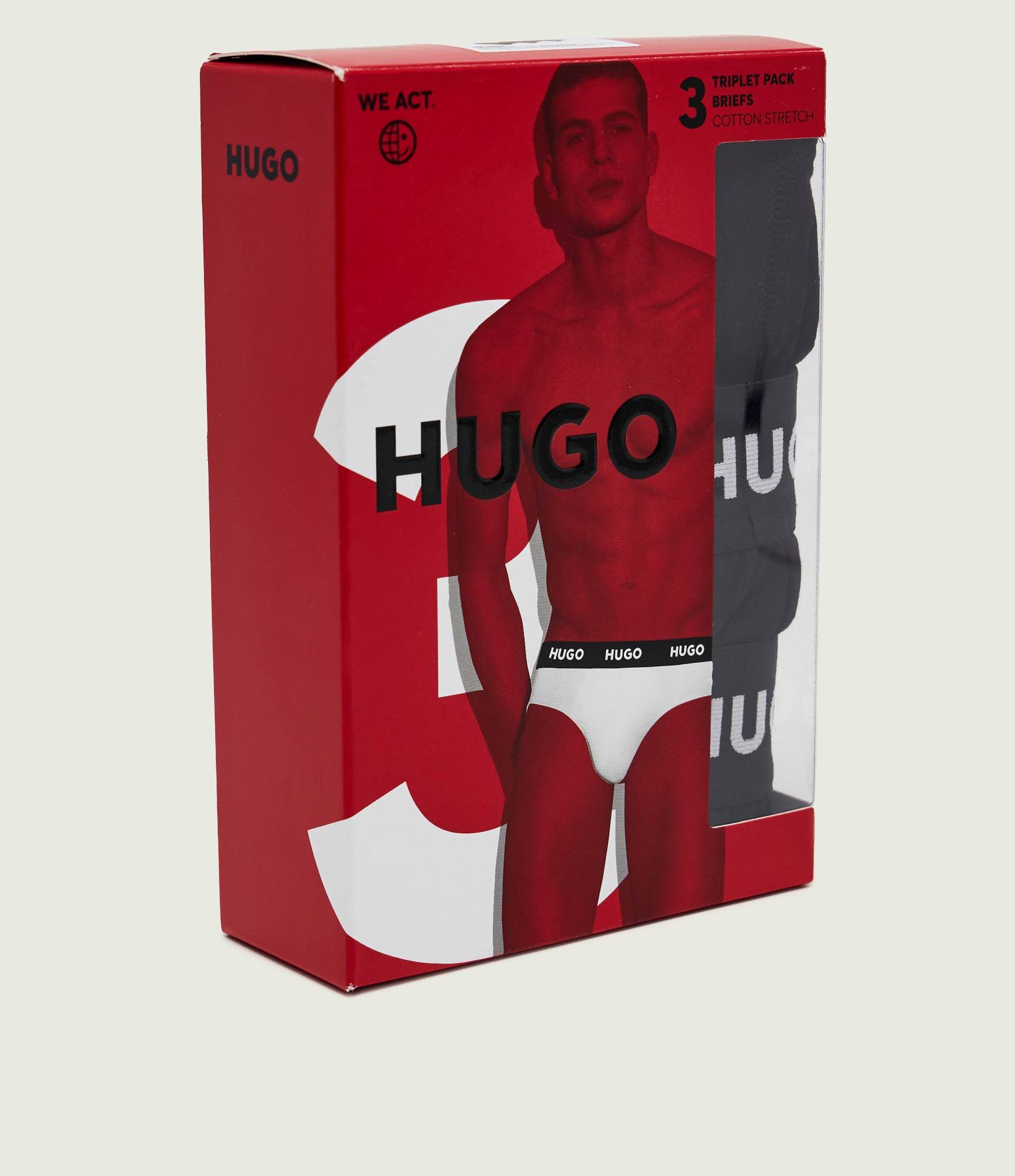 Hugo Bodywear Chiloți slipi 3-pack