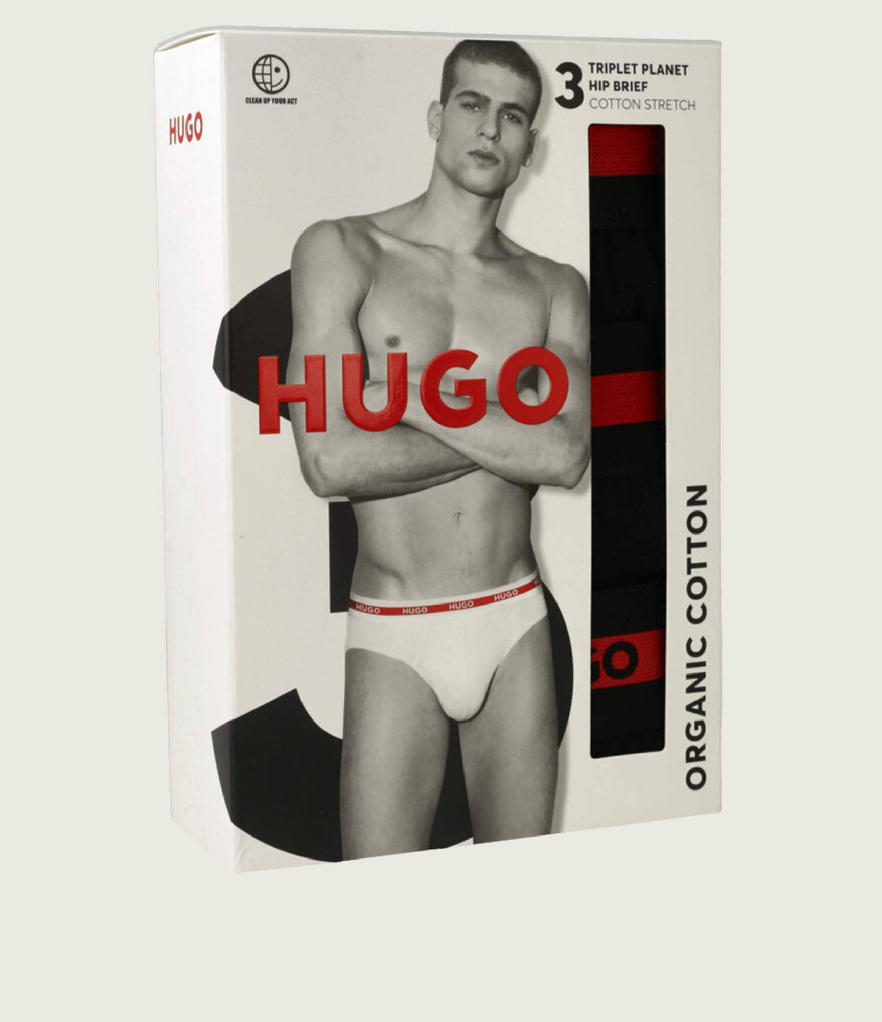 Hugo Bodywear Chiloți slipi 3-pack HIPBR TRIPLET PLANET