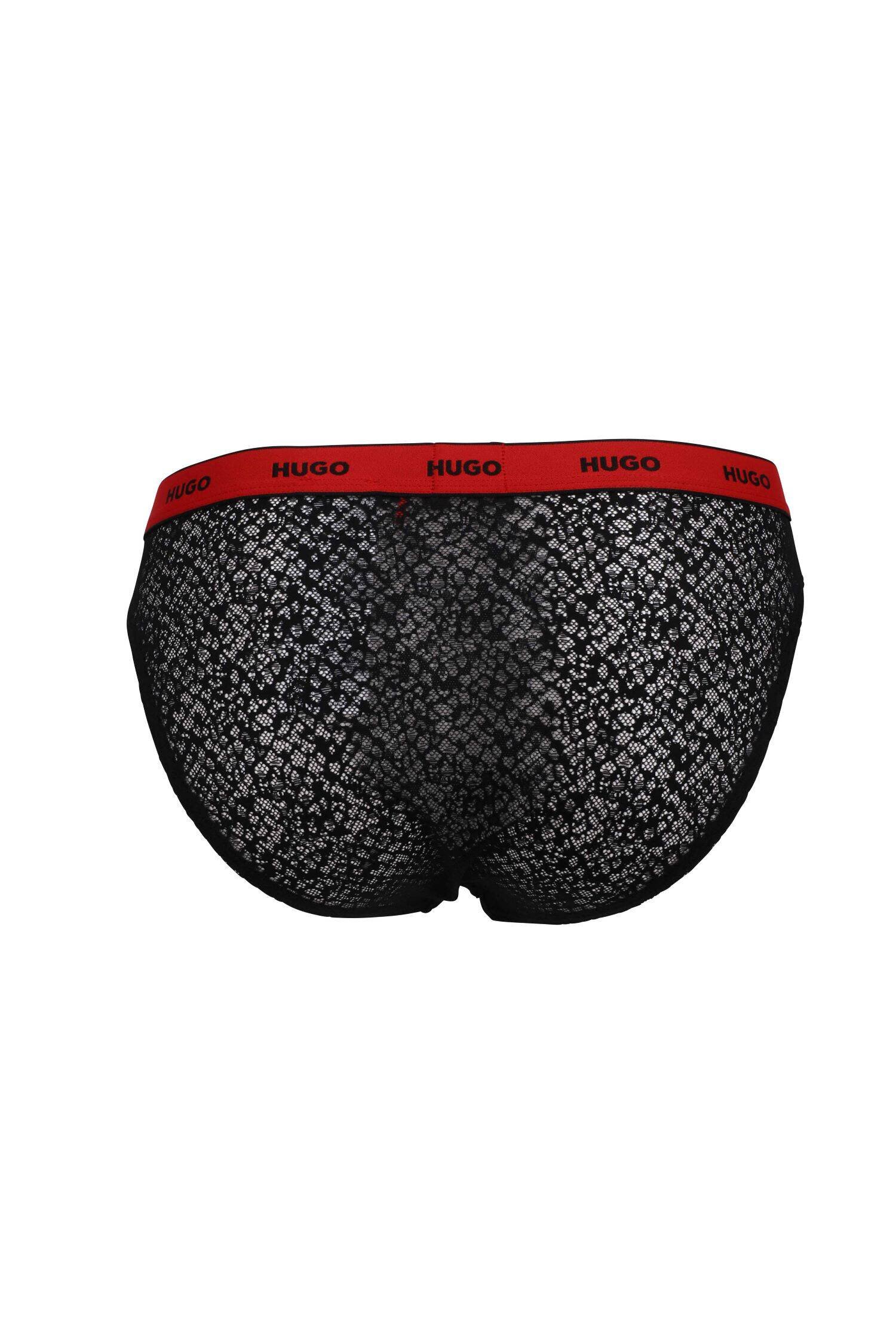 Hugo Bodywear De dantelă chiloți slipi 3-pack