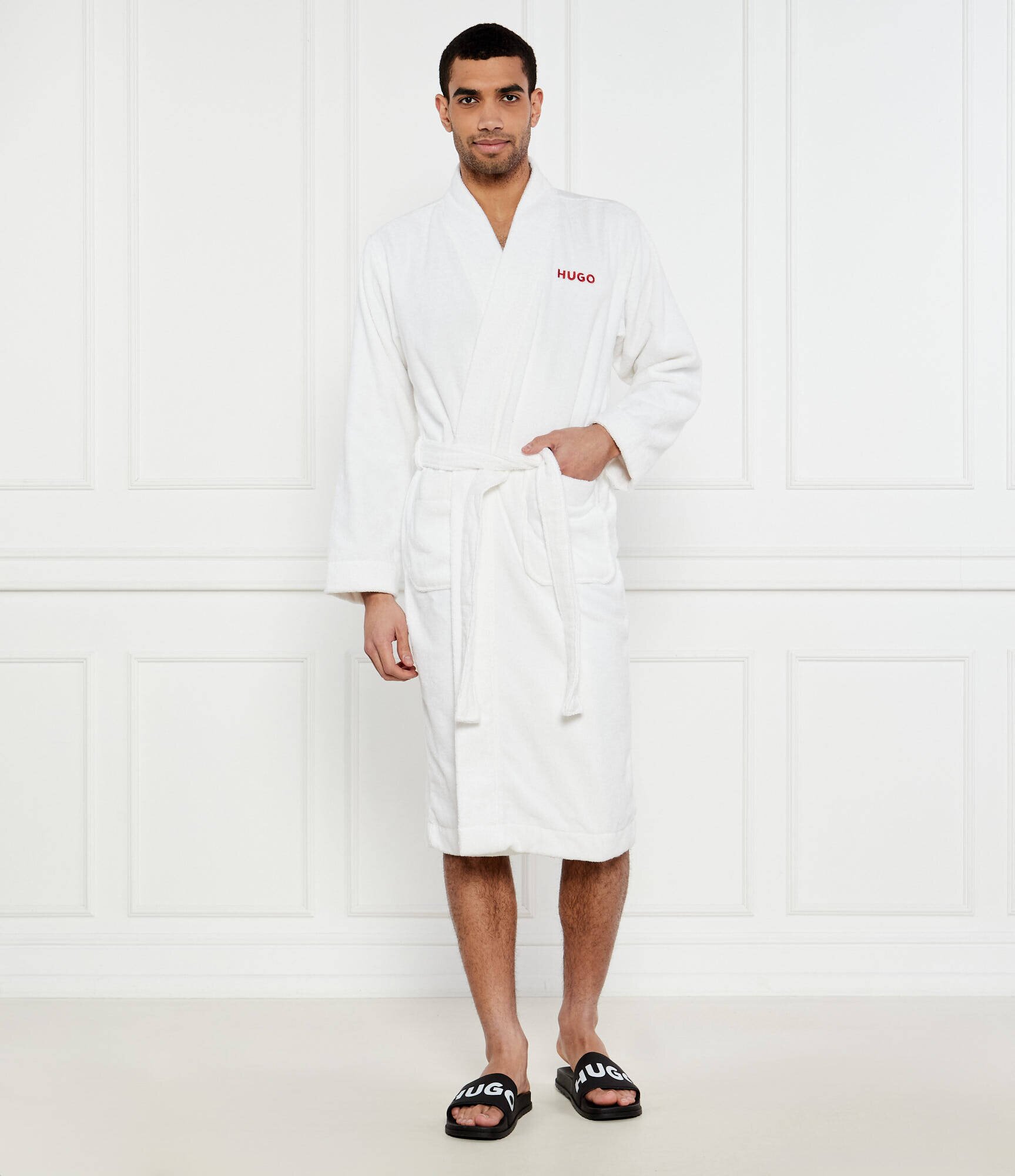 Hugo Bodywear Halat Terry Gown | Regular Fit