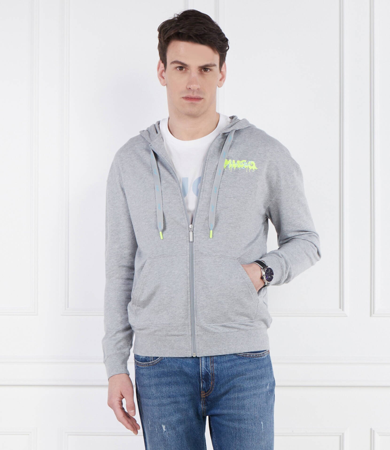 Hugo Bodywear Hanorac Logo Jacket Hood | Classic fit
