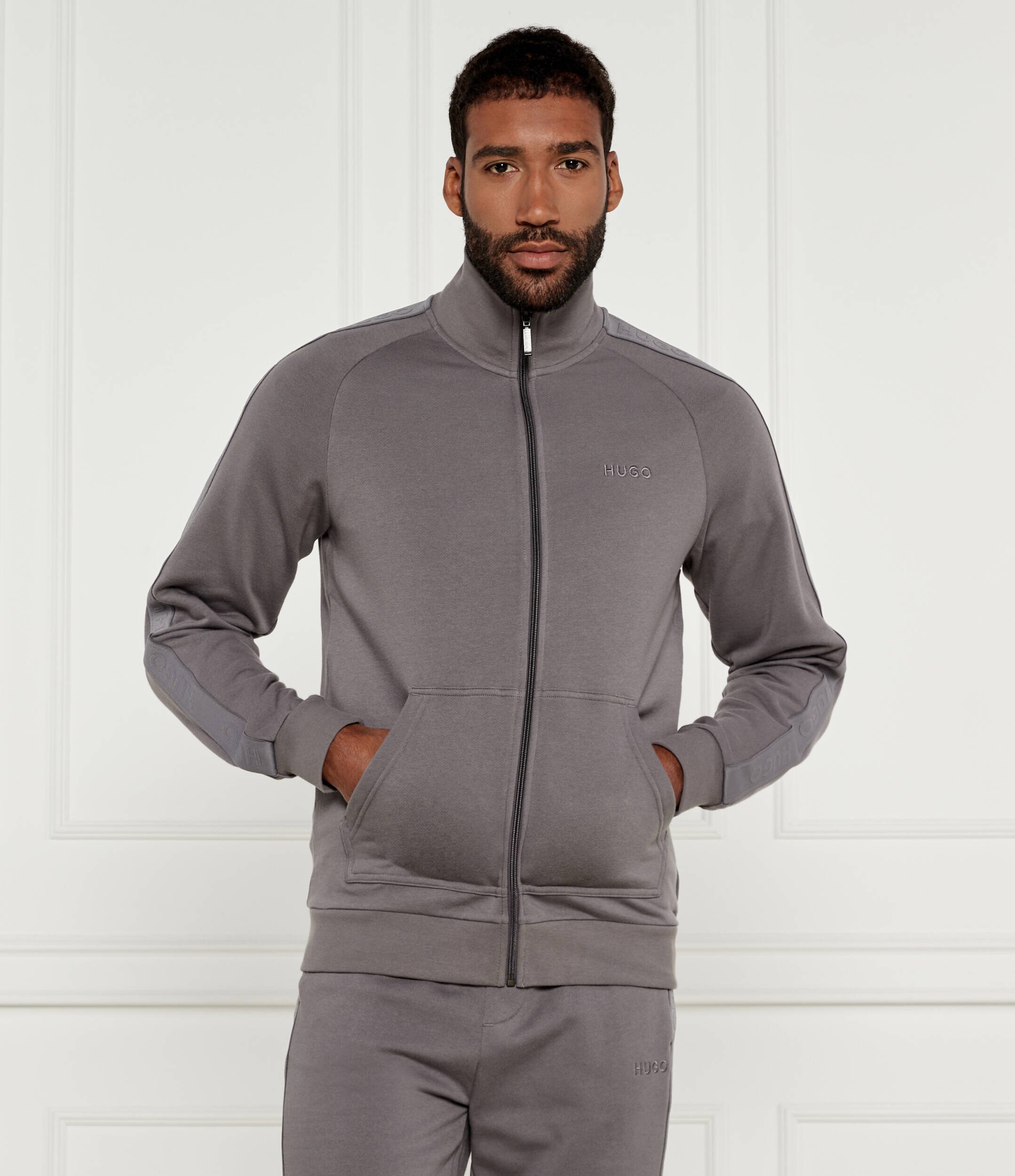Hugo Bodywear Hanorac Tonal Logo | Regular Fit