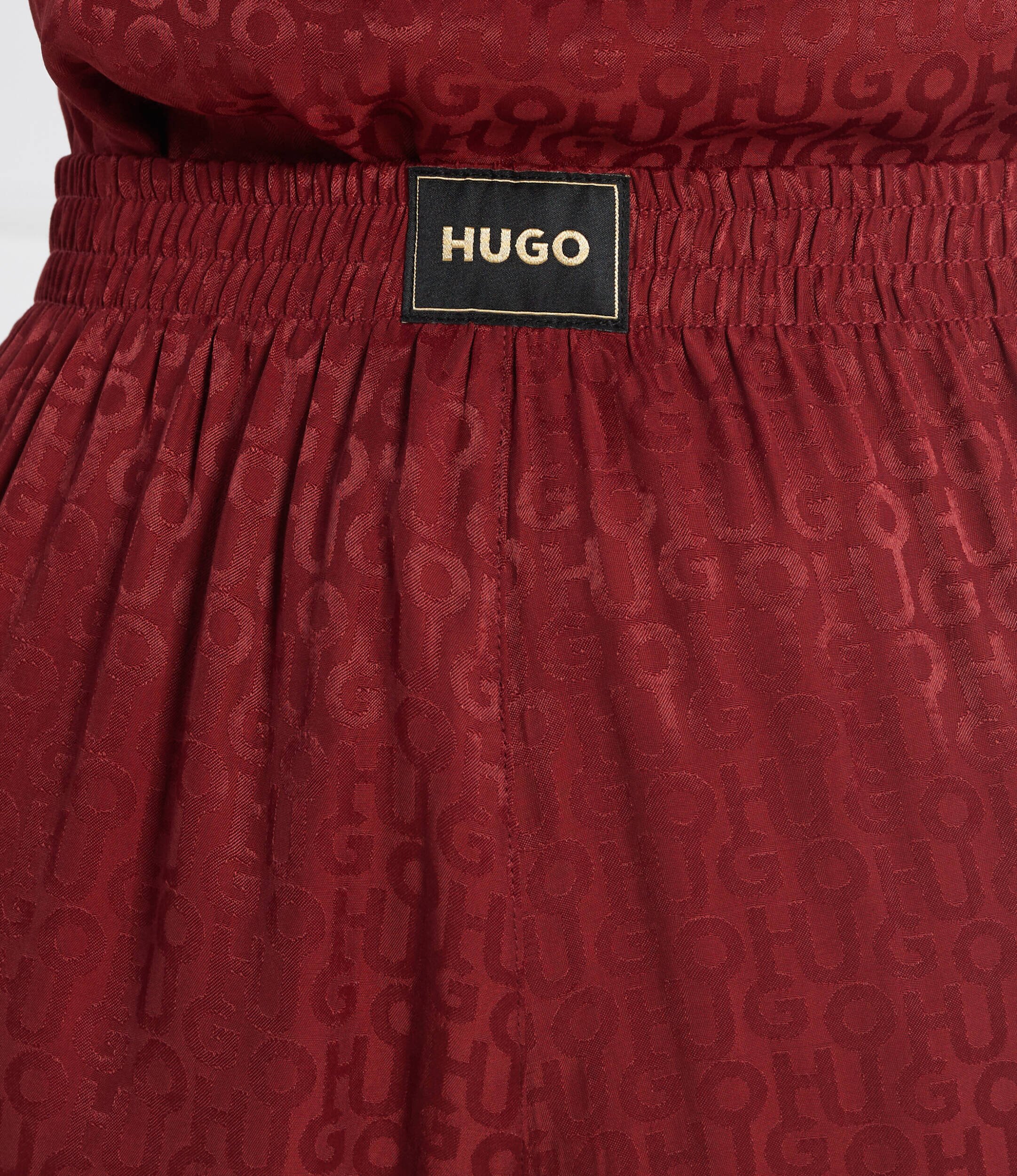 Hugo Bodywear Pantaloni scurți de pijama SATINOIR_SHORTS | Regular Fit