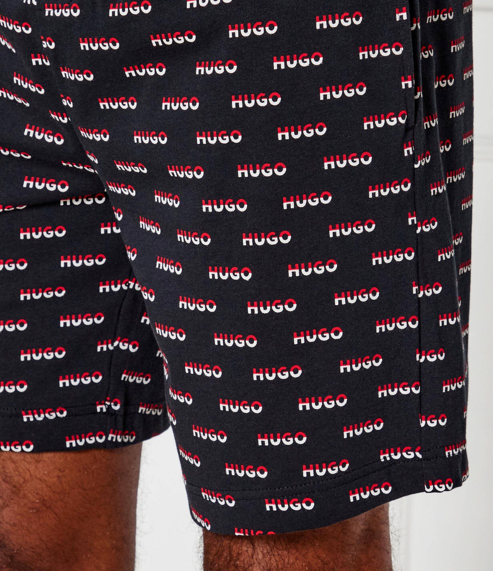 Hugo Bodywear Pantaloni scurți de pijama SPLIT LOGO | Regular Fit